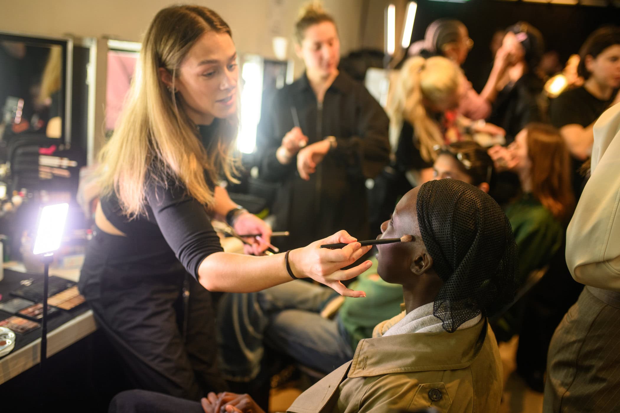 S.s.daley  Fall 2025 Fashion Show Backstage