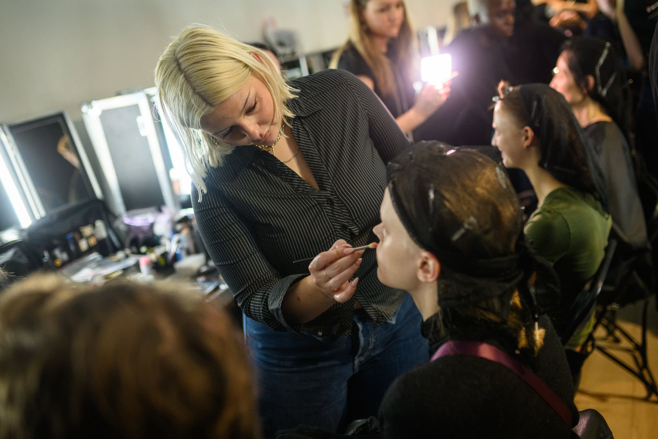 S.s.daley  Fall 2025 Fashion Show Backstage