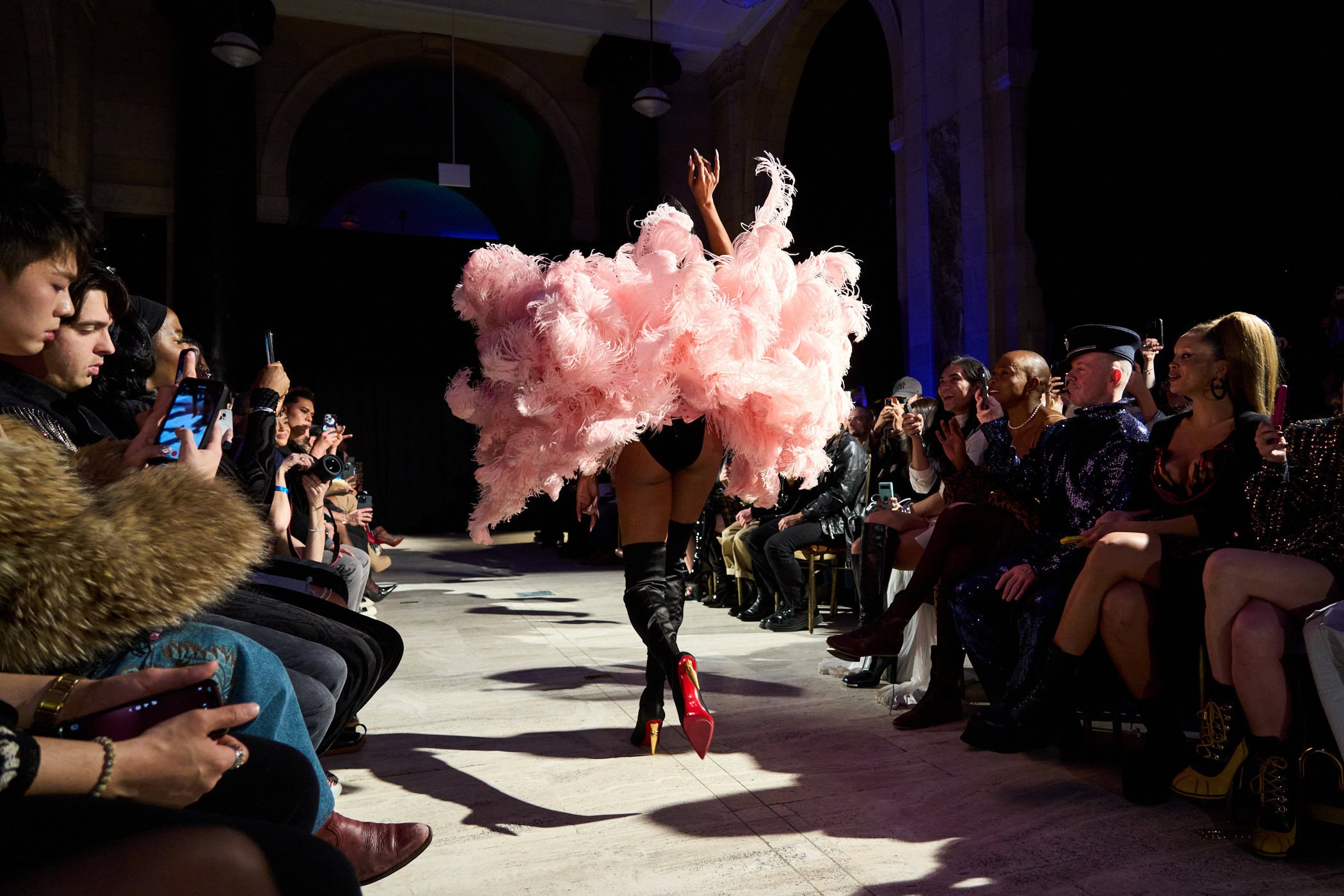 The Blonds  Fall 2025 Fashion Show Atmosphere