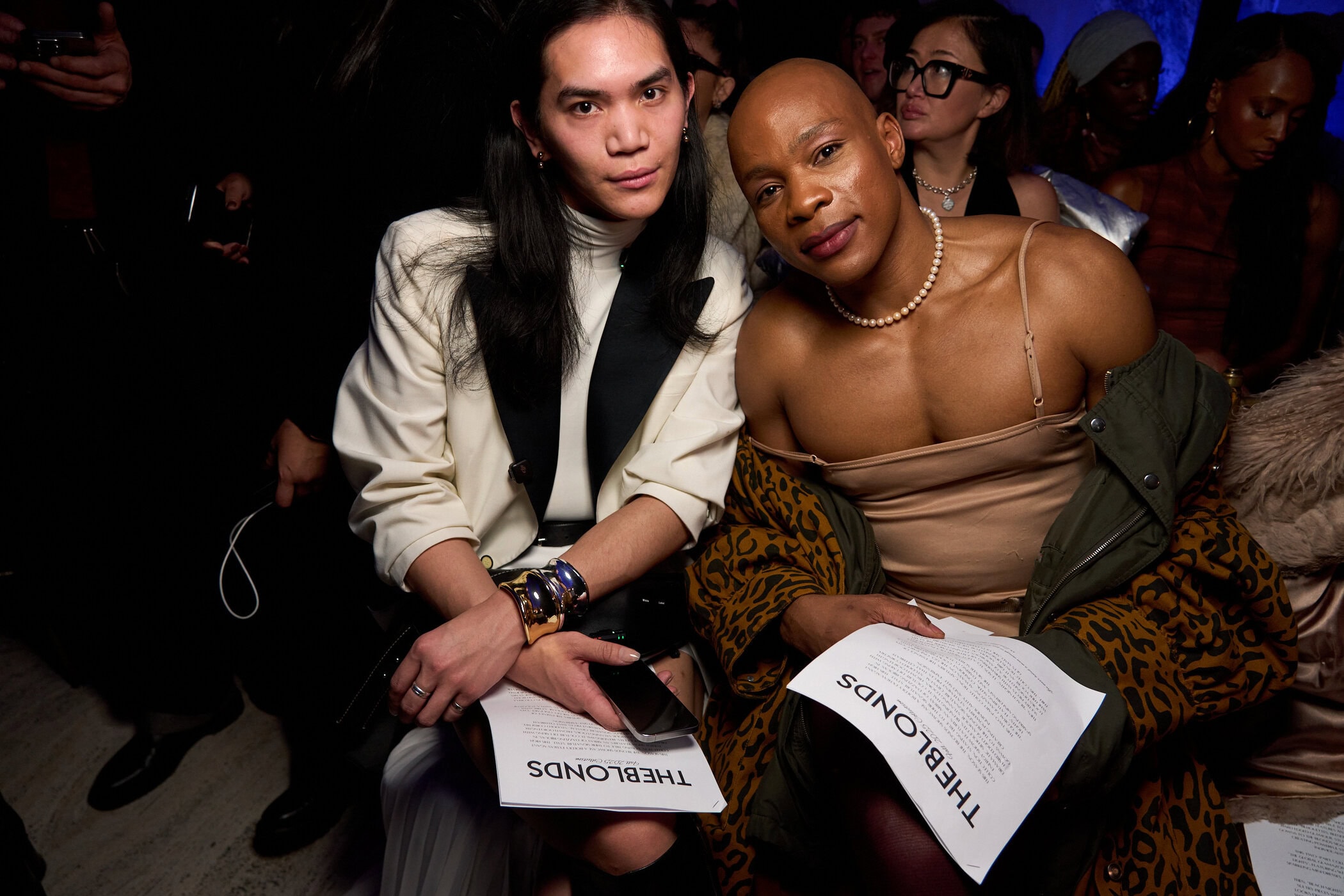 The Blonds  Fall 2025 Fashion Show Front Row
