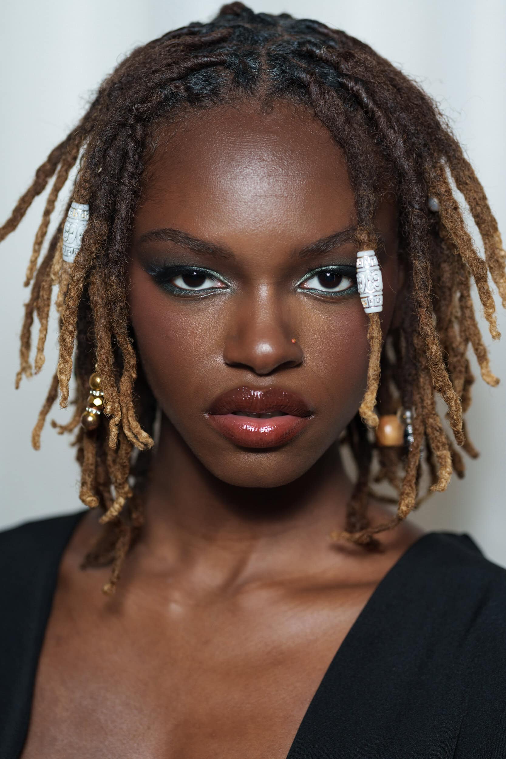 Tia Adeola  Fall 2025 Fashion Show Backstage