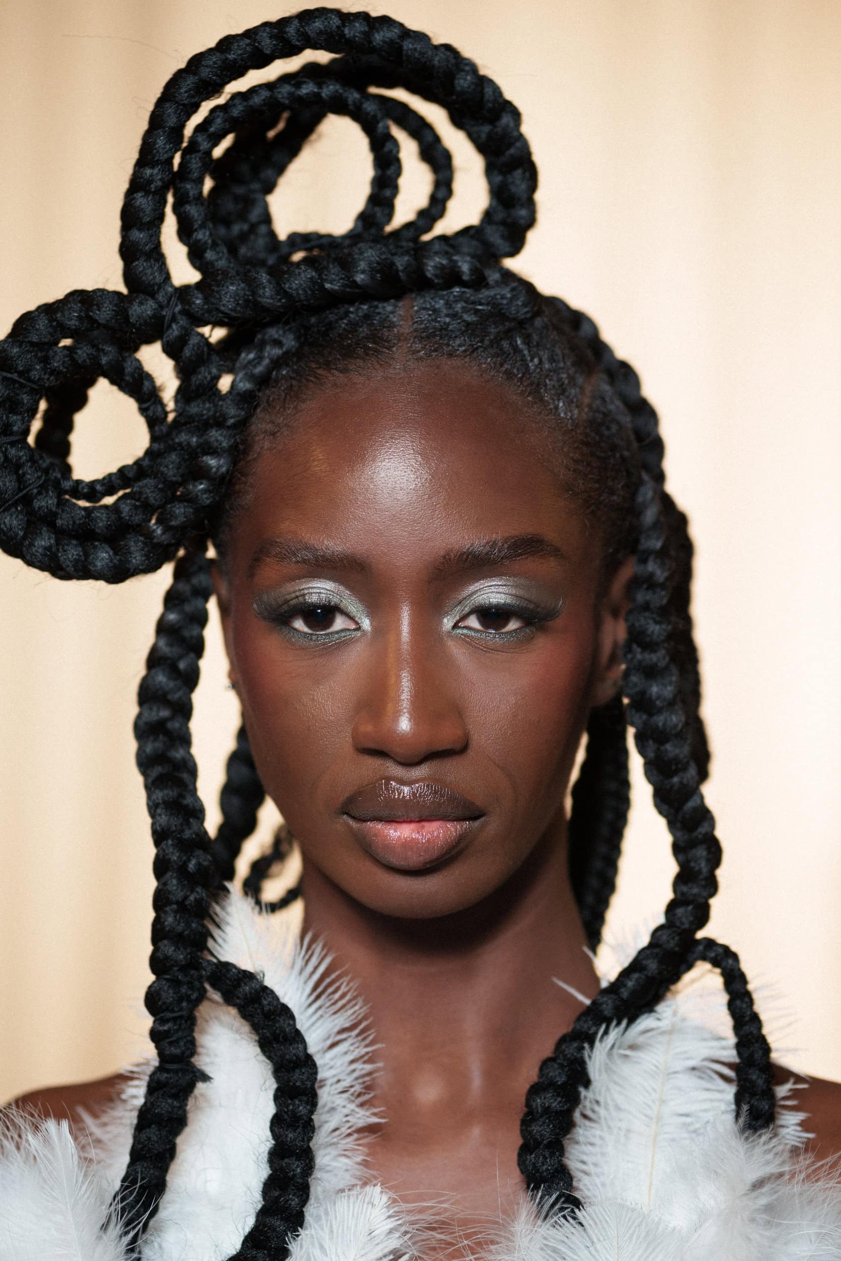 Tia Adeola  Fall 2025 Fashion Show Backstage