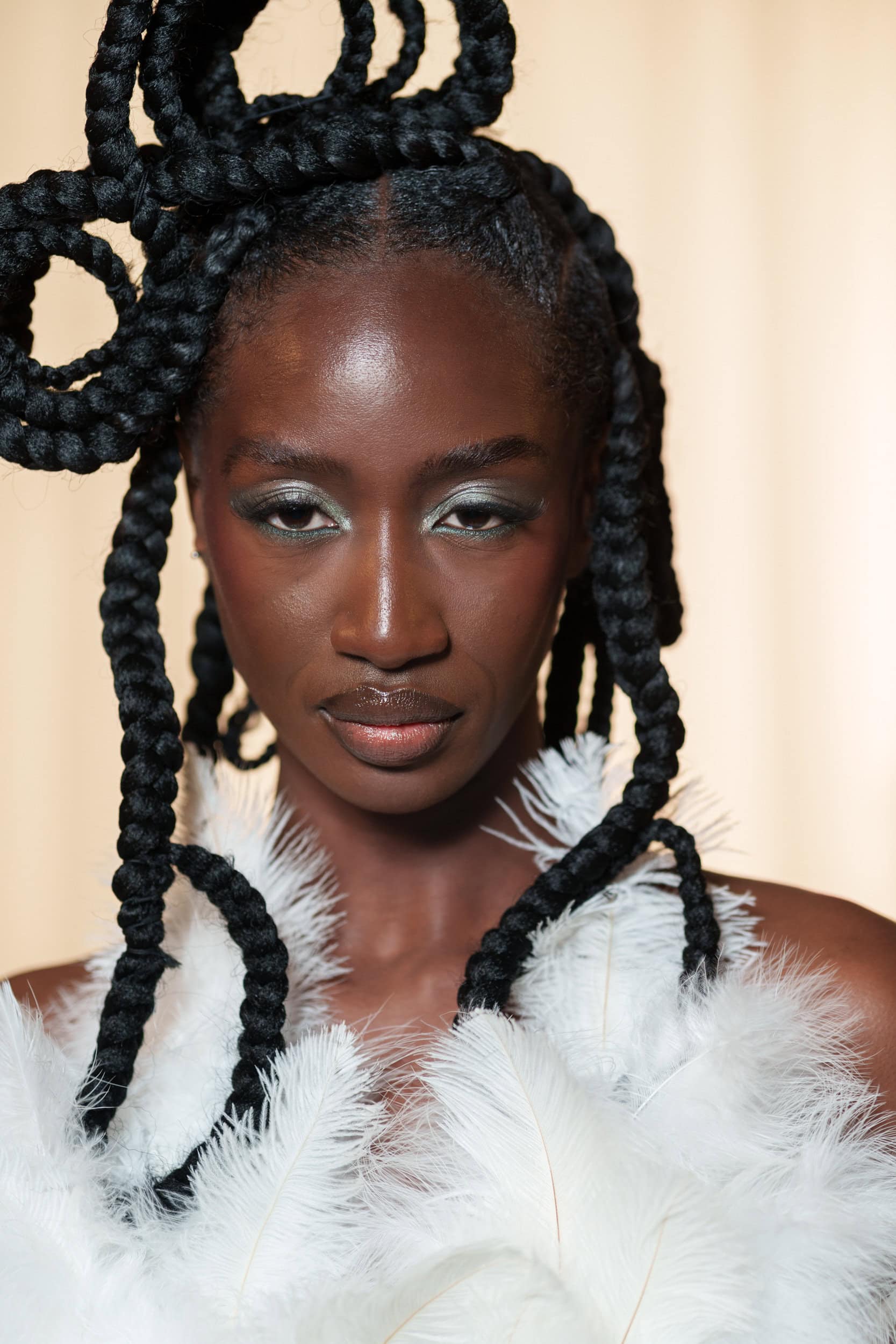 Tia Adeola  Fall 2025 Fashion Show Backstage