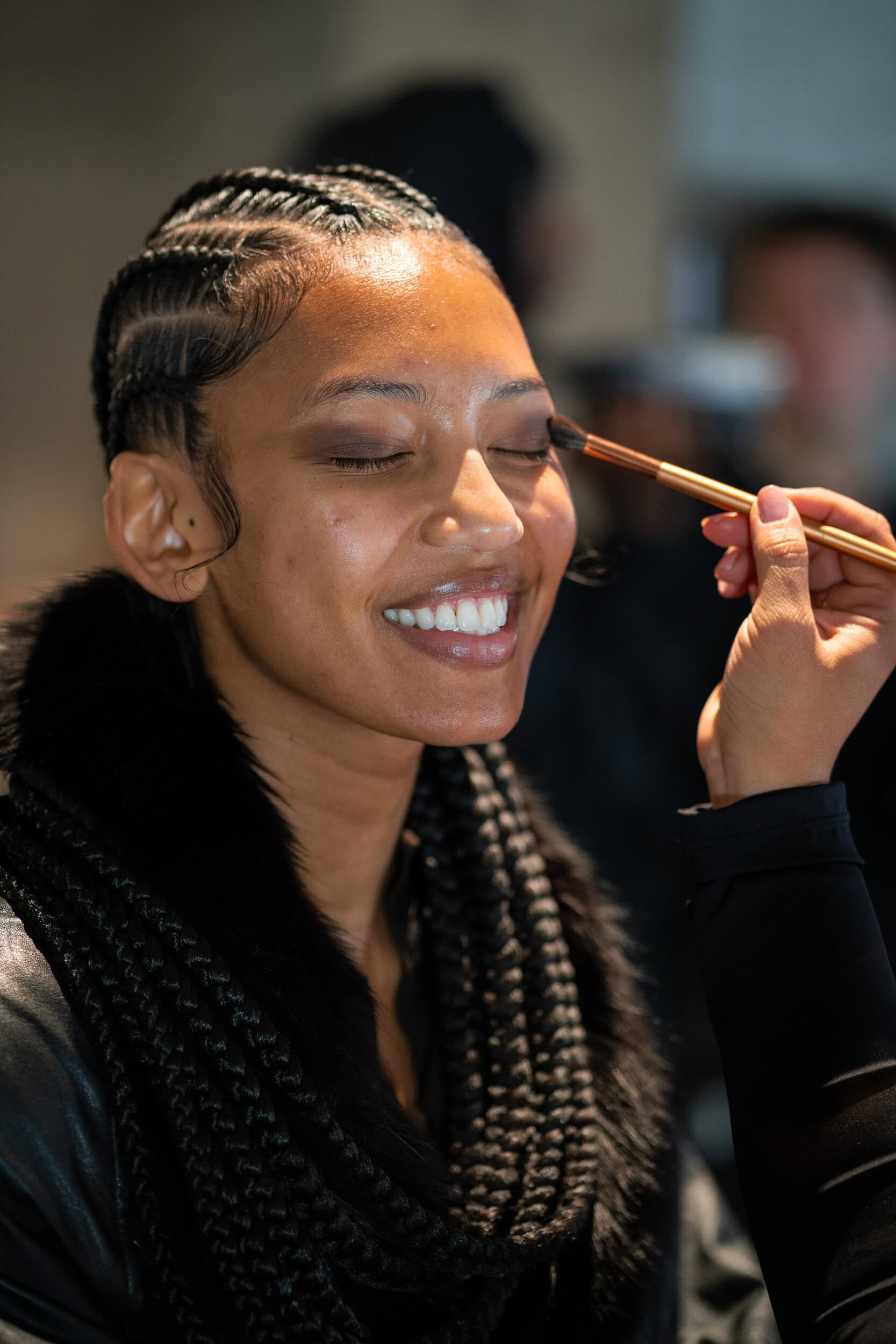 Tia Adeola  Fall 2025 Fashion Show Backstage