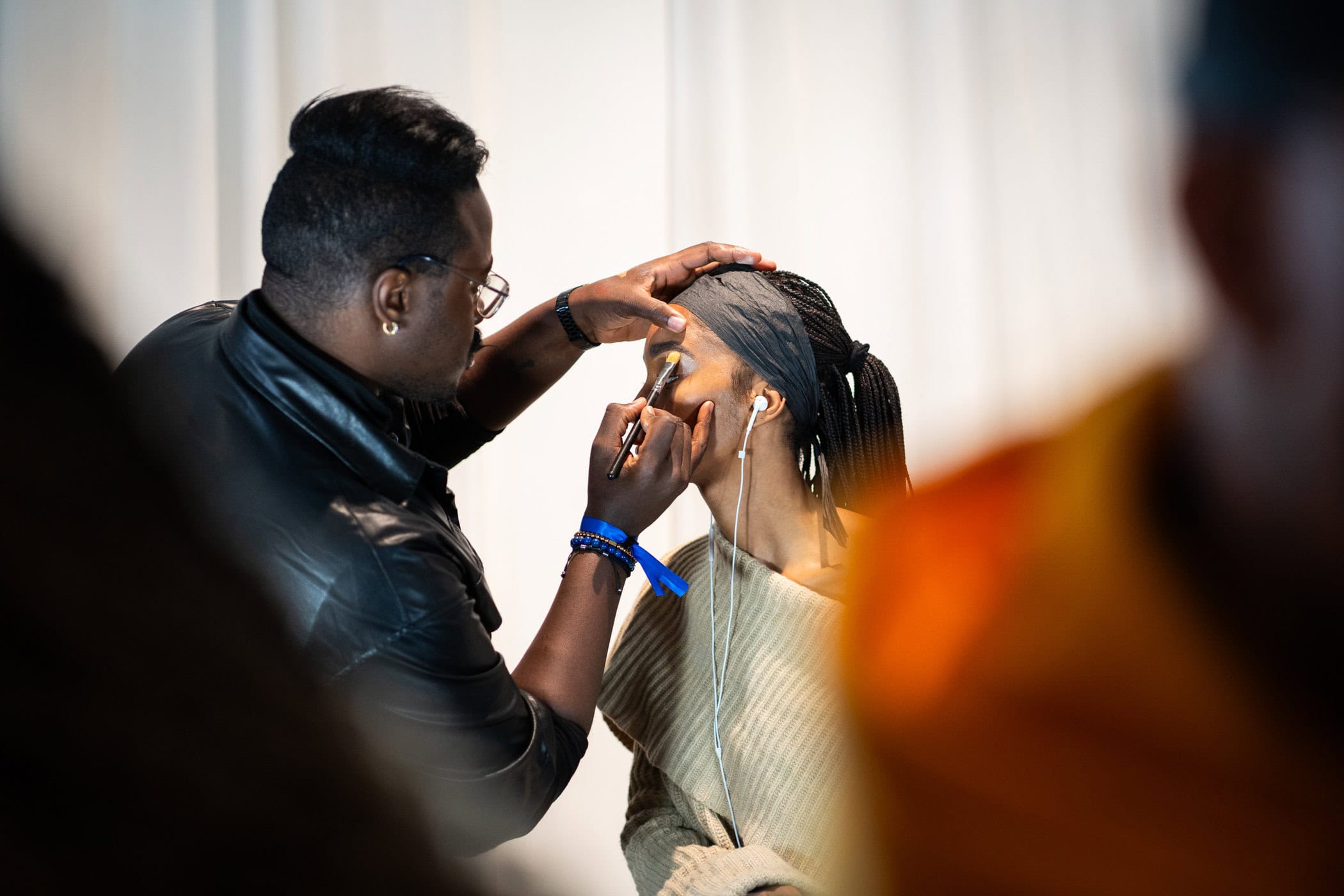 Tia Adeola  Fall 2025 Fashion Show Backstage