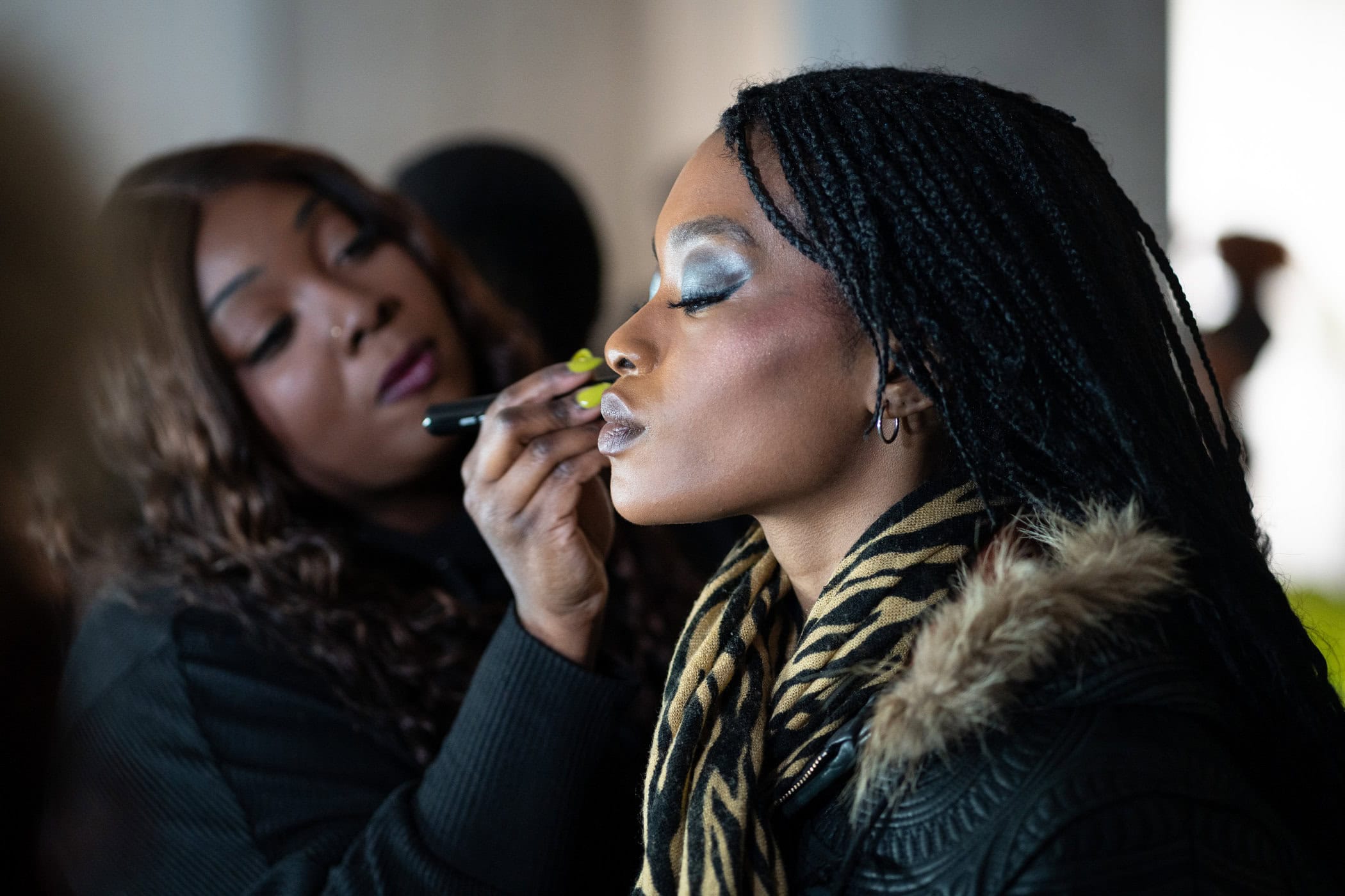 Tia Adeola  Fall 2025 Fashion Show Backstage