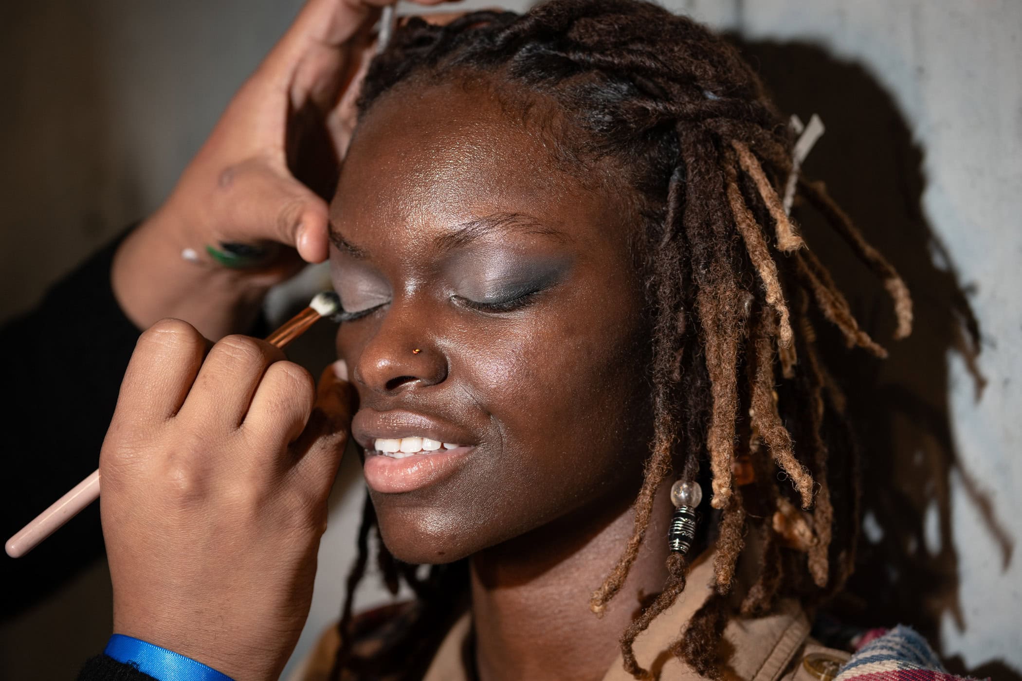 Tia Adeola  Fall 2025 Fashion Show Backstage