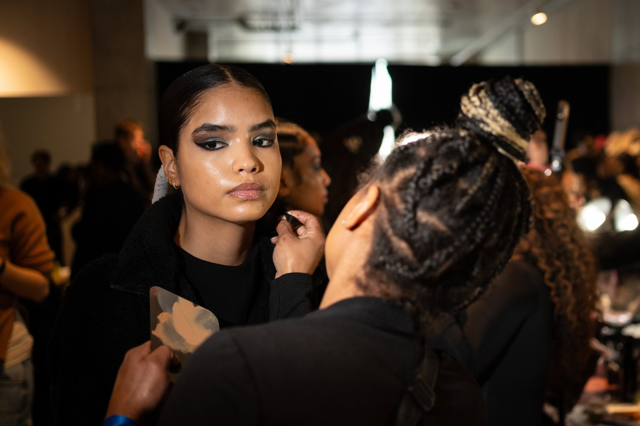 Tia Adeola  Fall 2025 Fashion Show Backstage