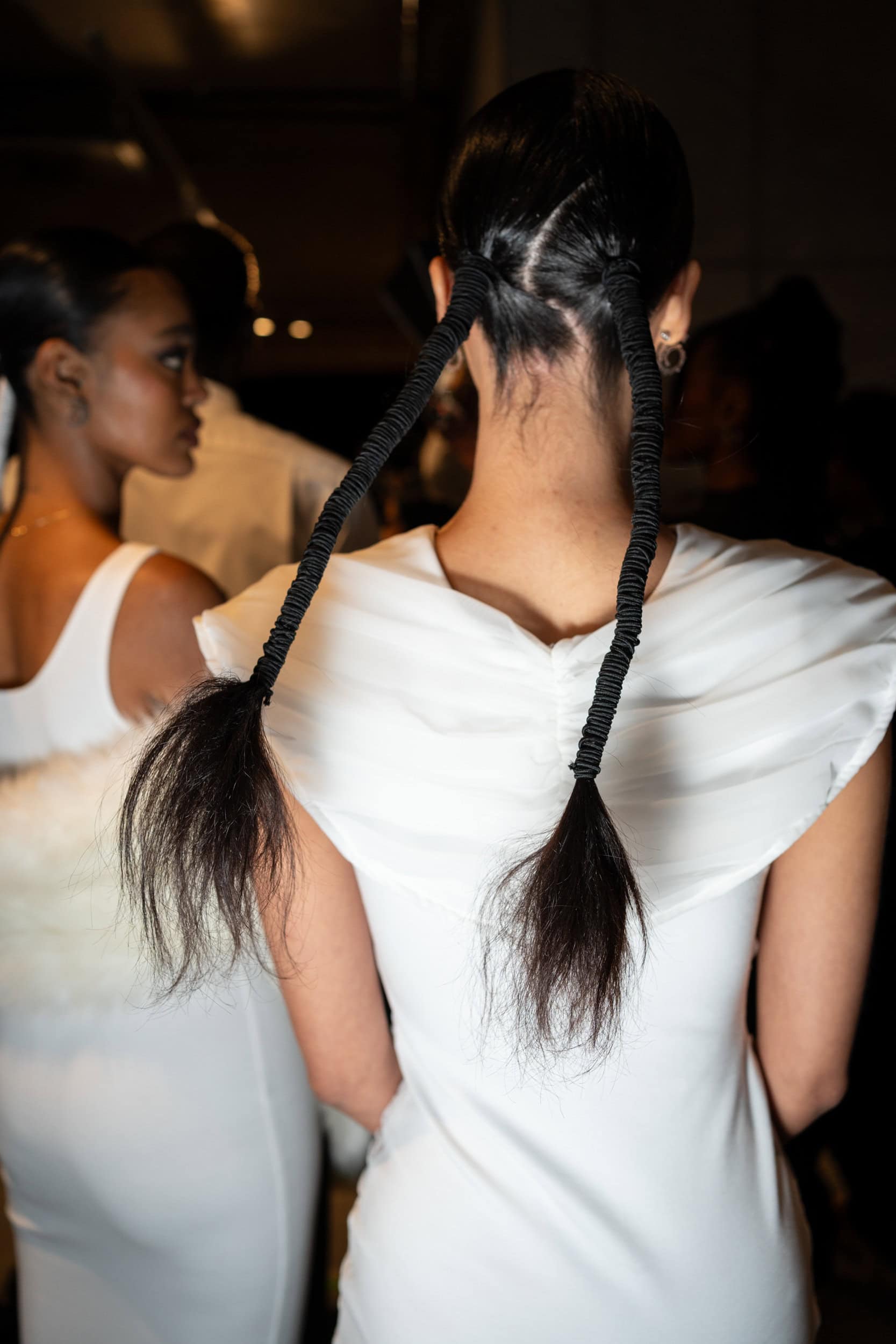 Tia Adeola  Fall 2025 Fashion Show Backstage