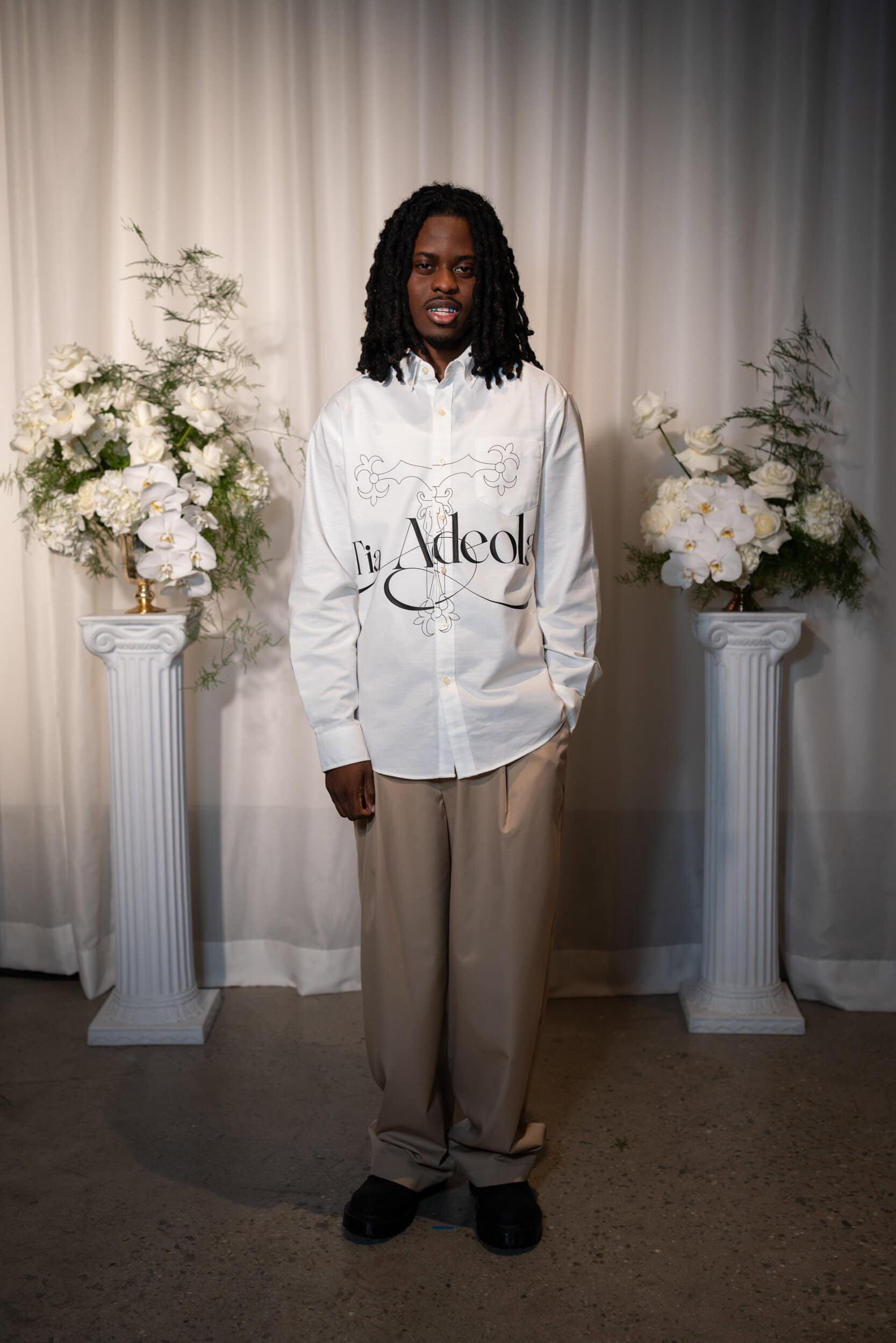 Tia Adeola  Fall 2025 Fashion Show Backstage