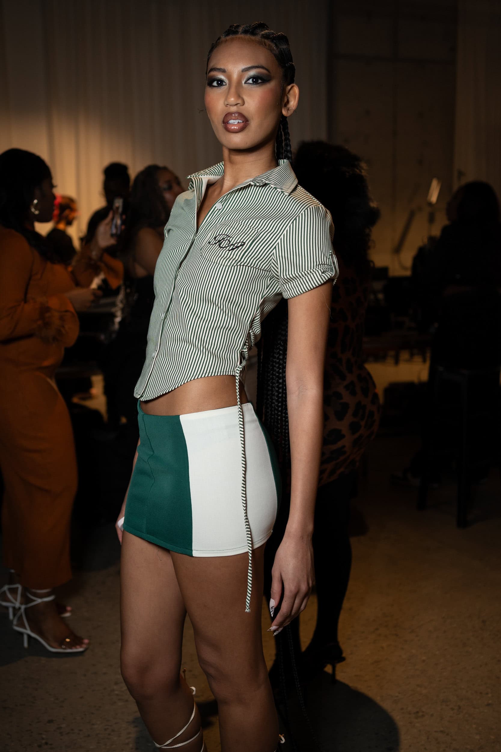 Tia Adeola  Fall 2025 Fashion Show Backstage