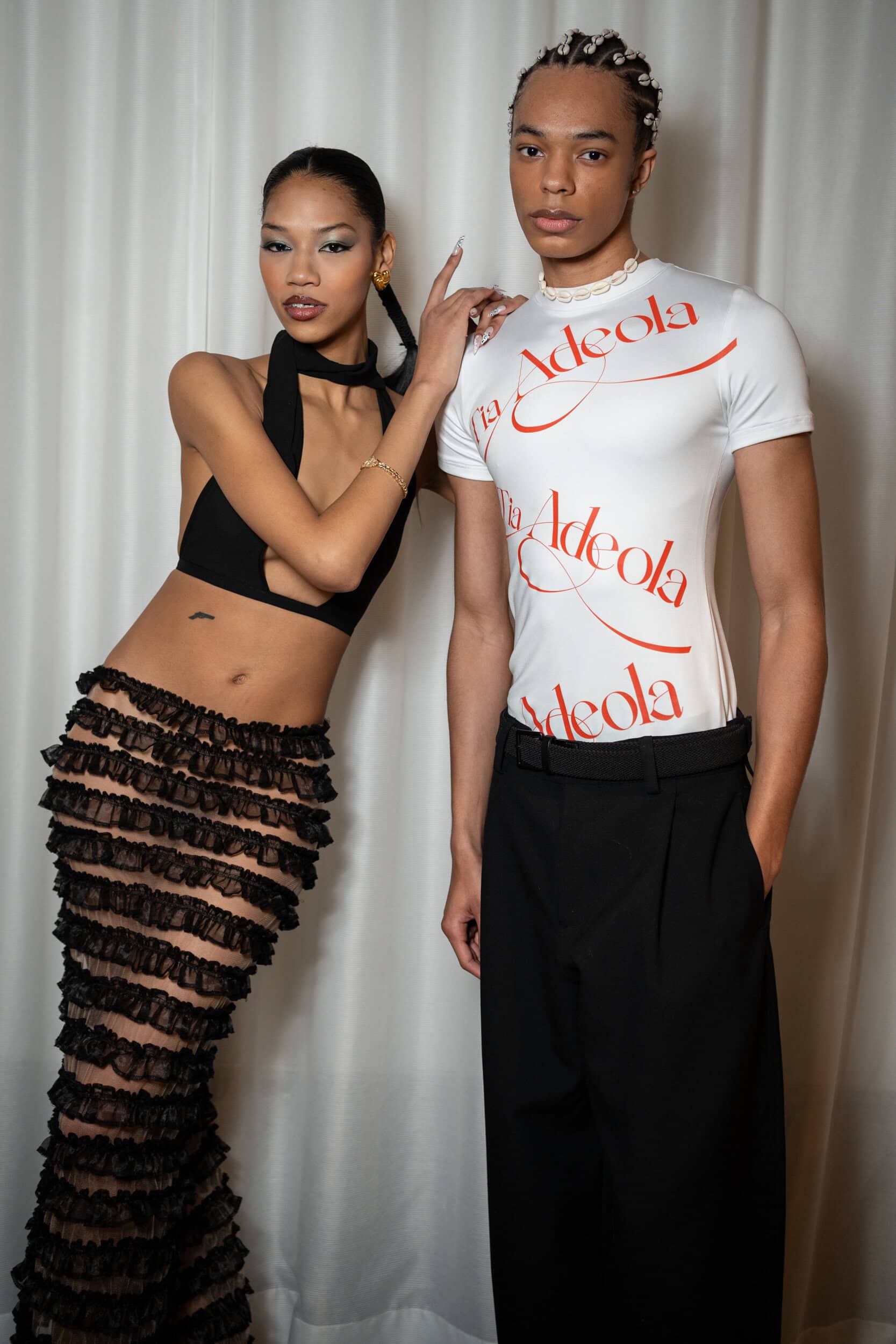 Tia Adeola  Fall 2025 Fashion Show Backstage