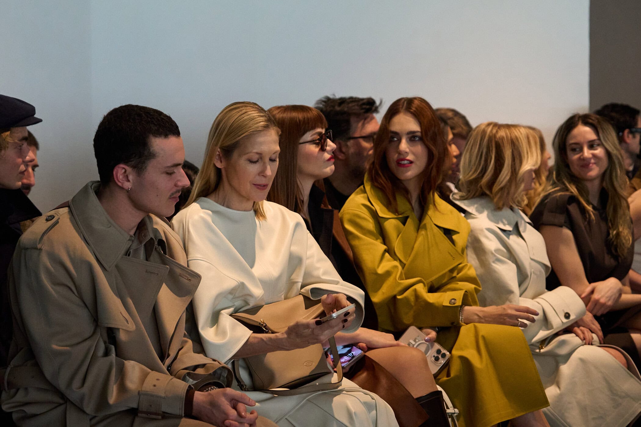 Tod S Fall 2025 Fashion Show Front Row