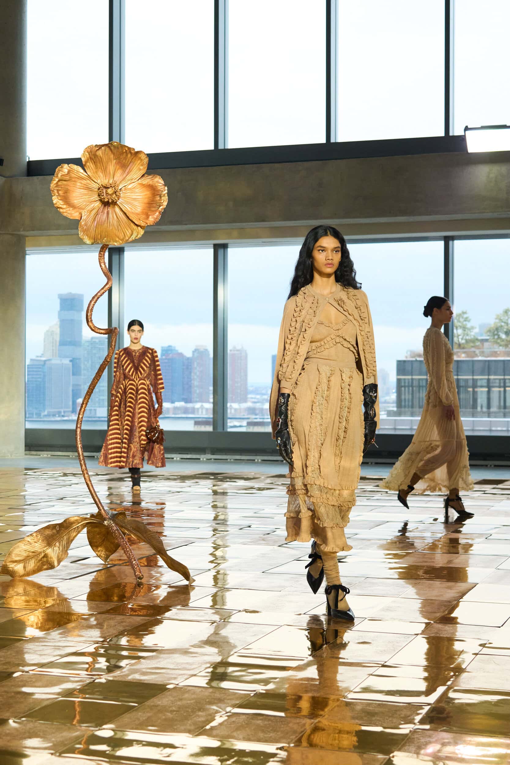 Ulla Johnson  Fall 2025 Fashion Show Atmosphere