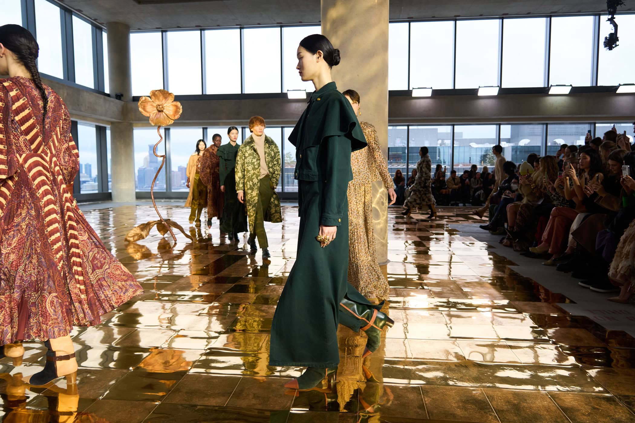 Ulla Johnson  Fall 2025 Fashion Show Atmosphere
