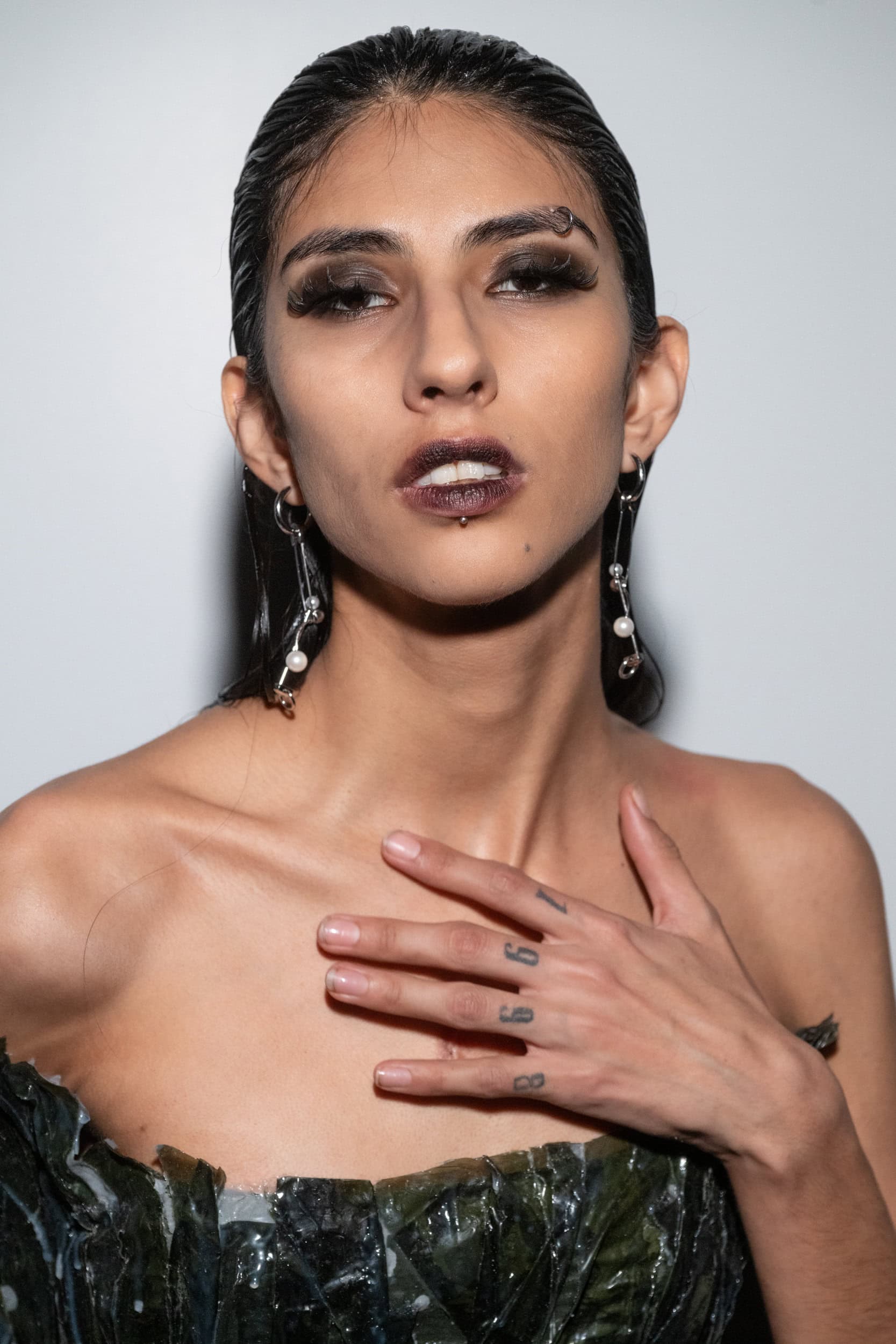 Elena Velez  Fall 2025 Fashion Show Backstage