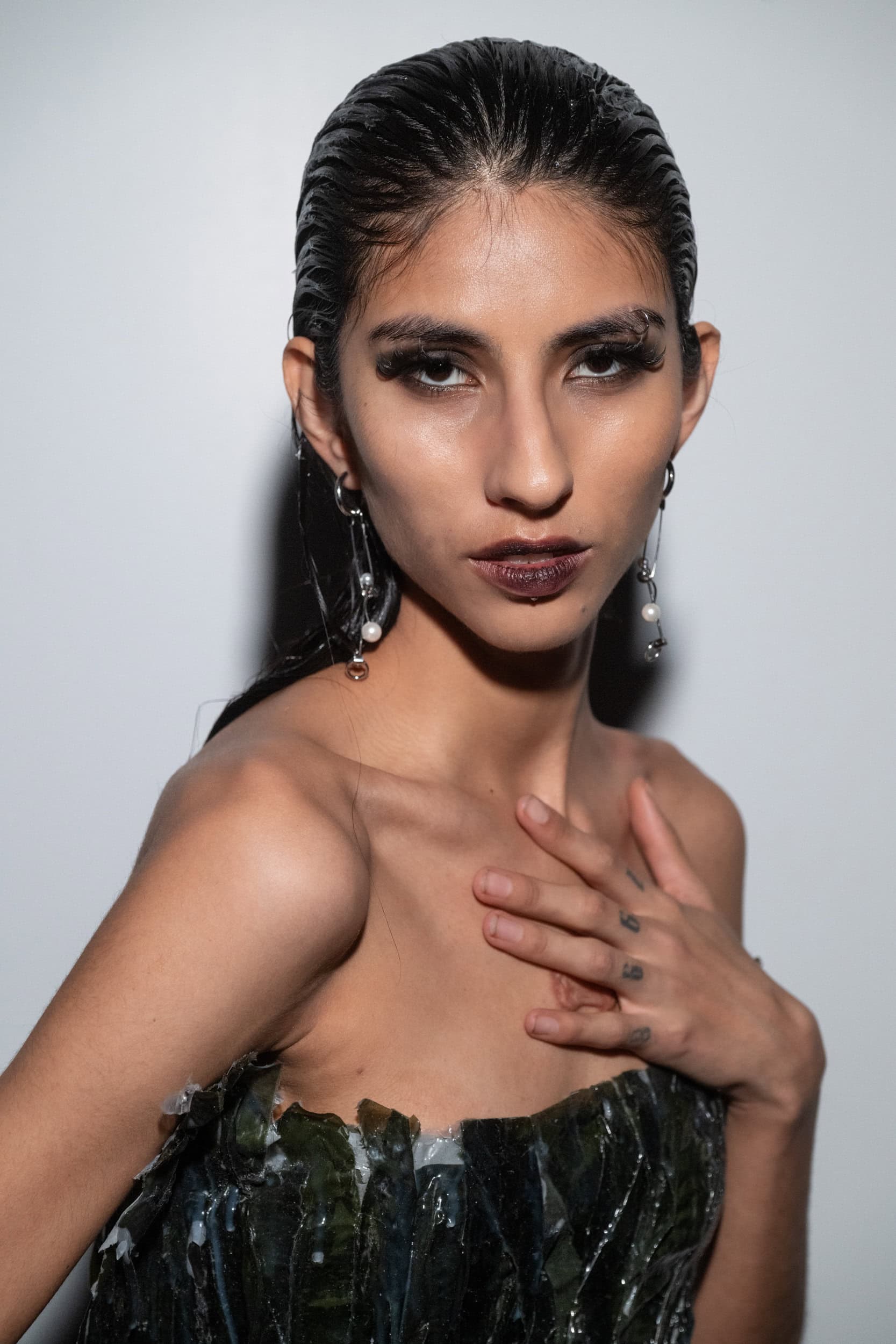 Elena Velez  Fall 2025 Fashion Show Backstage