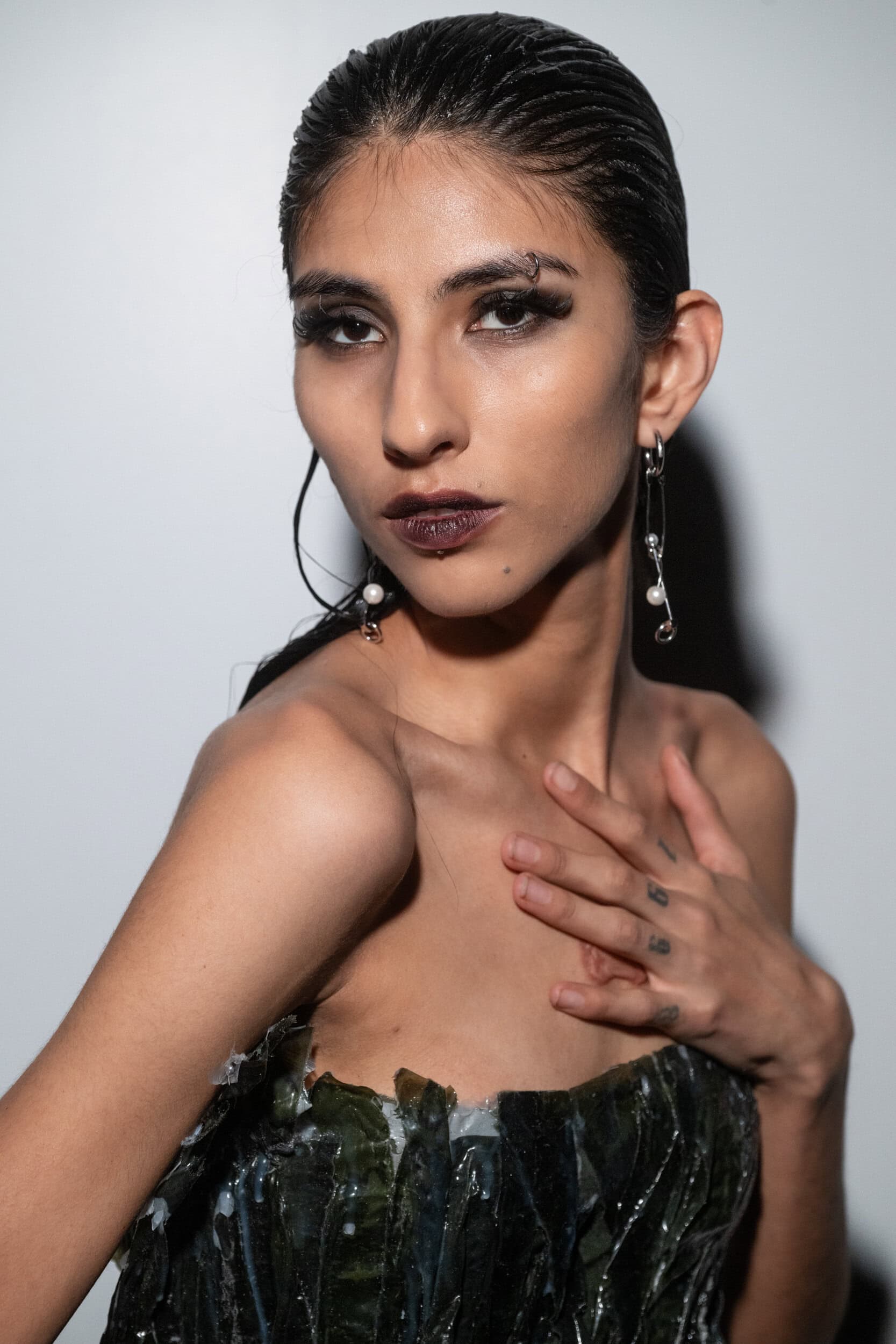 Elena Velez  Fall 2025 Fashion Show Backstage