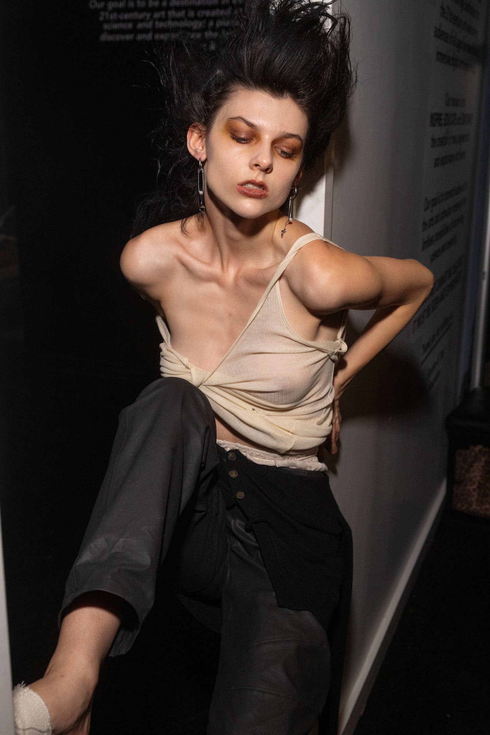 Elena Velez  Fall 2025 Fashion Show Backstage