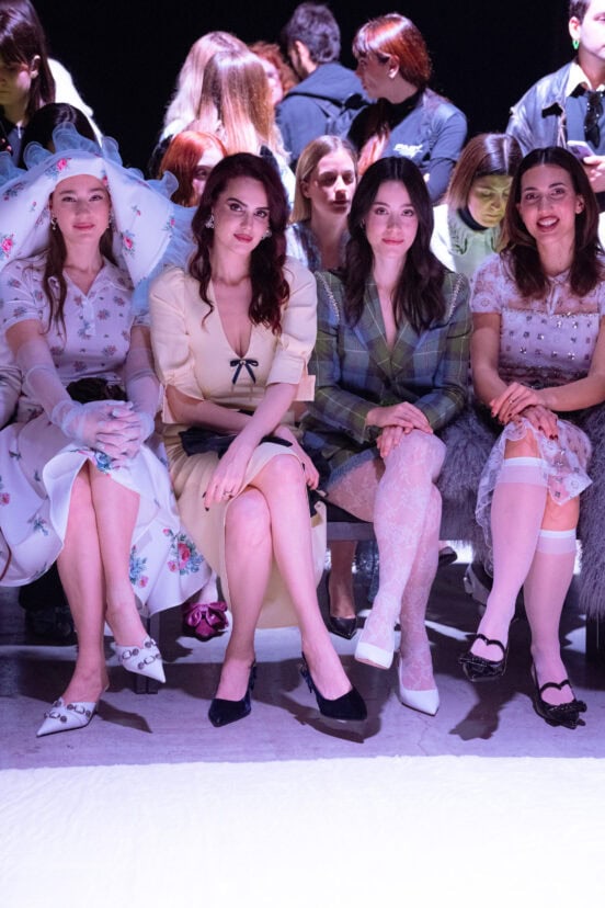 Vivetta Fall 2025 Fashion Show Front Row