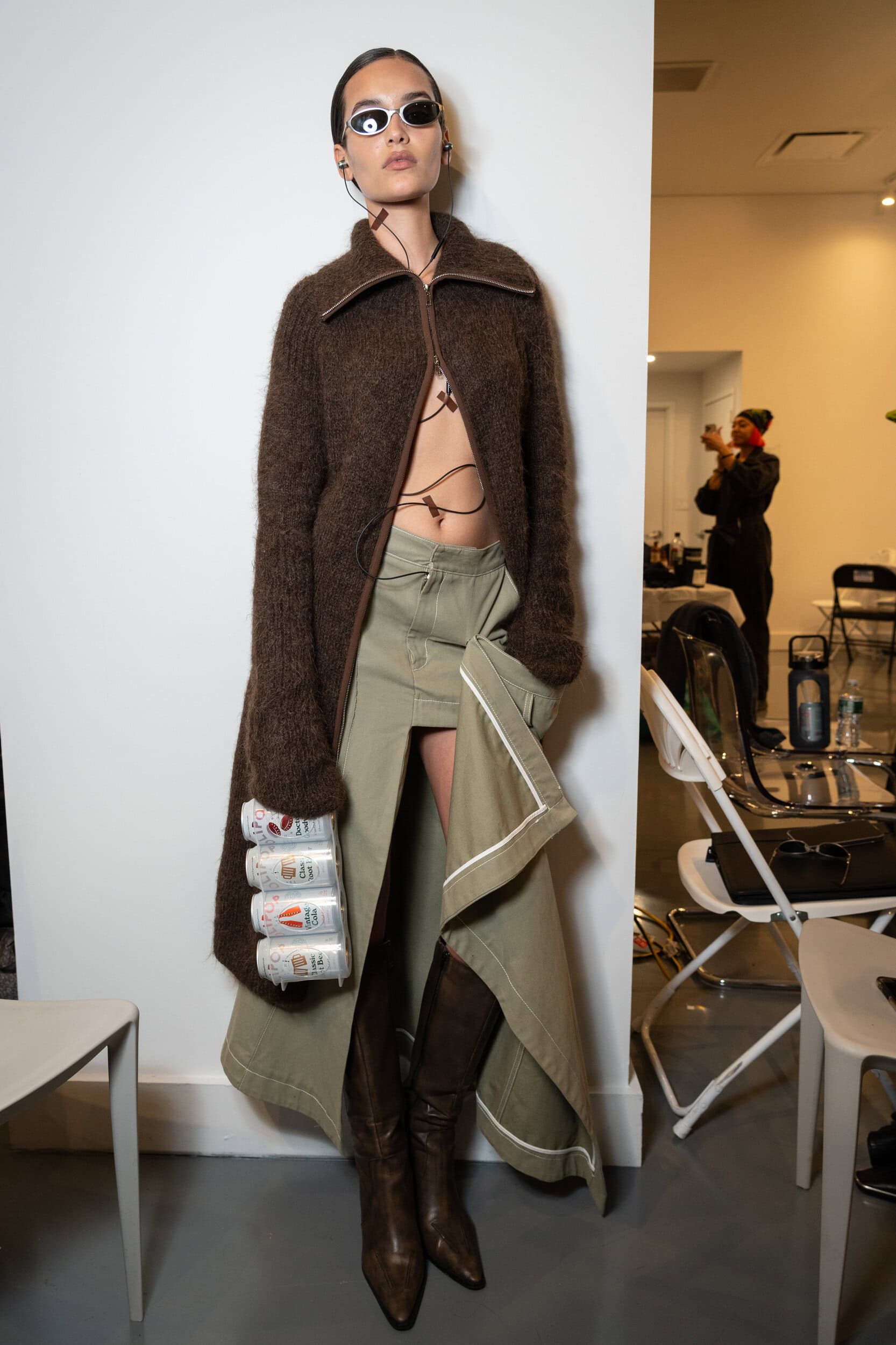 Jane Wade  Fall 2025 Fashion Show Backstage