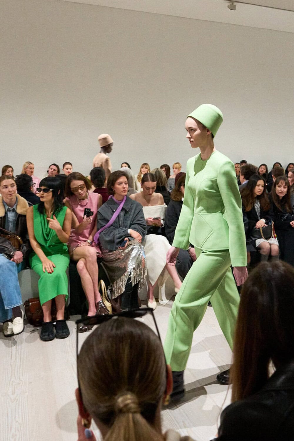 Emilia Wickstead Fall 2025 Fashion Show Atmosphere
