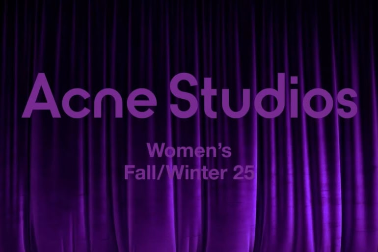 Watch Acne Studios Fall 2025 Show Live