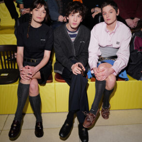 Miu Miu Fall 2025 Runway Front Row