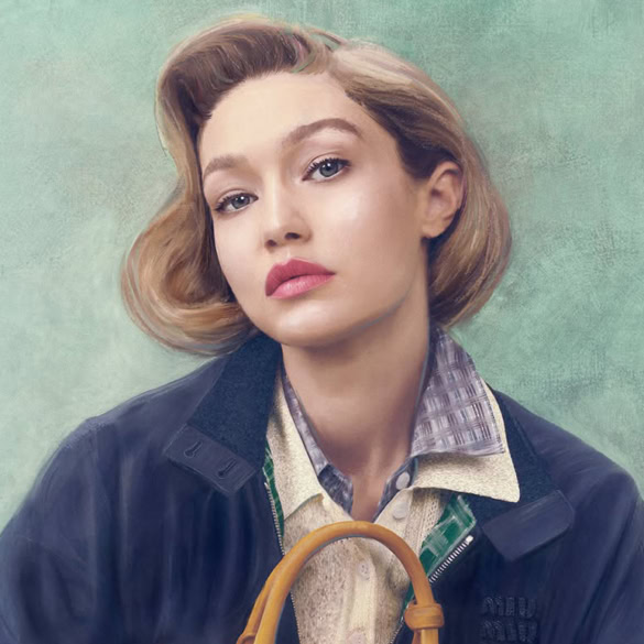 Miu Miu Leathergoods 2025 Ad Campaign