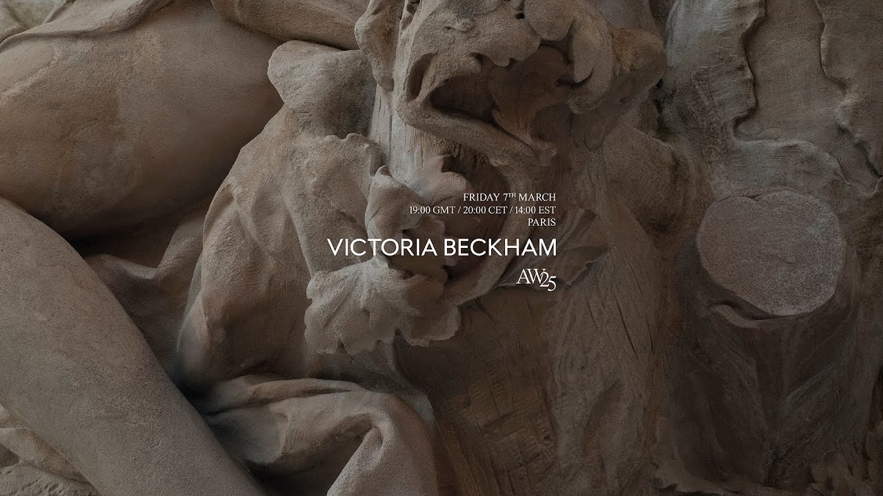 Watch Victoria Beckham Fall 2025 Fashion Show Live