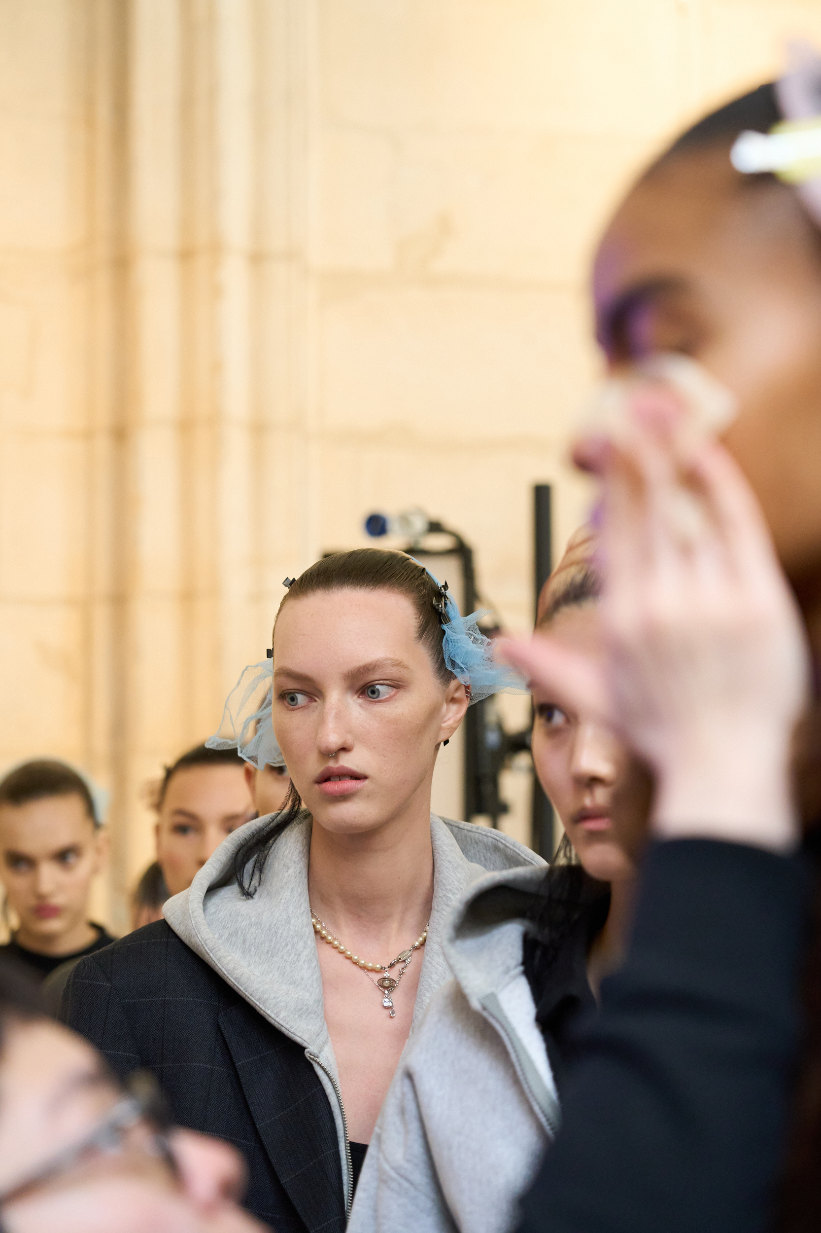 Akris Fall 2025 Fashion Show Backstage