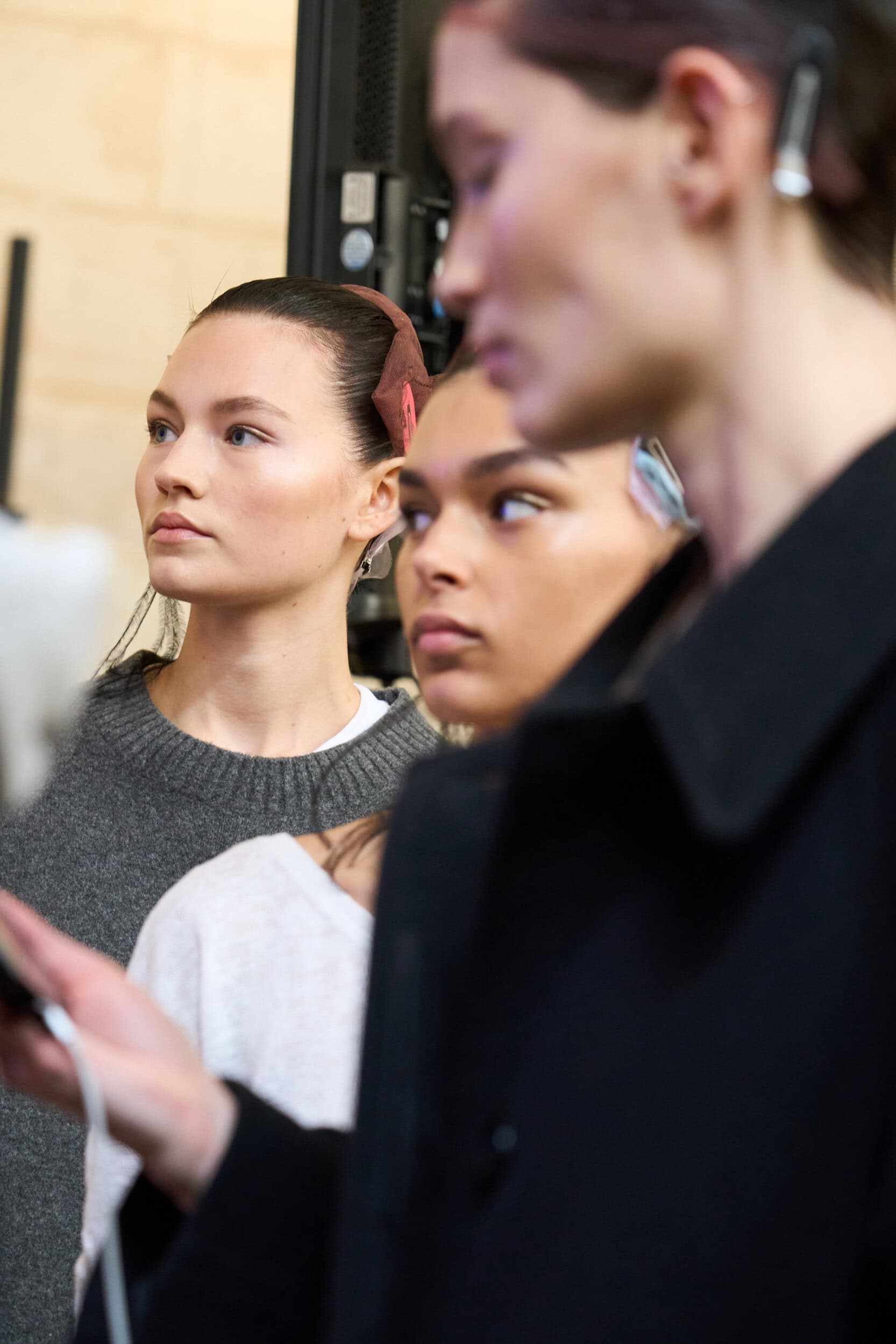 Akris Fall 2025 Fashion Show Backstage