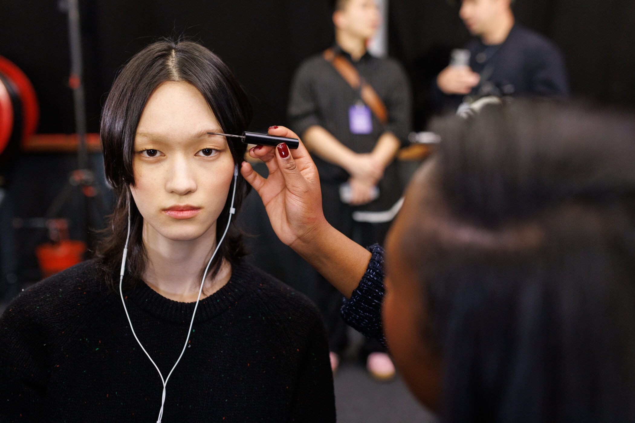 Balmain Fall 2025 Fashion Show Backstage