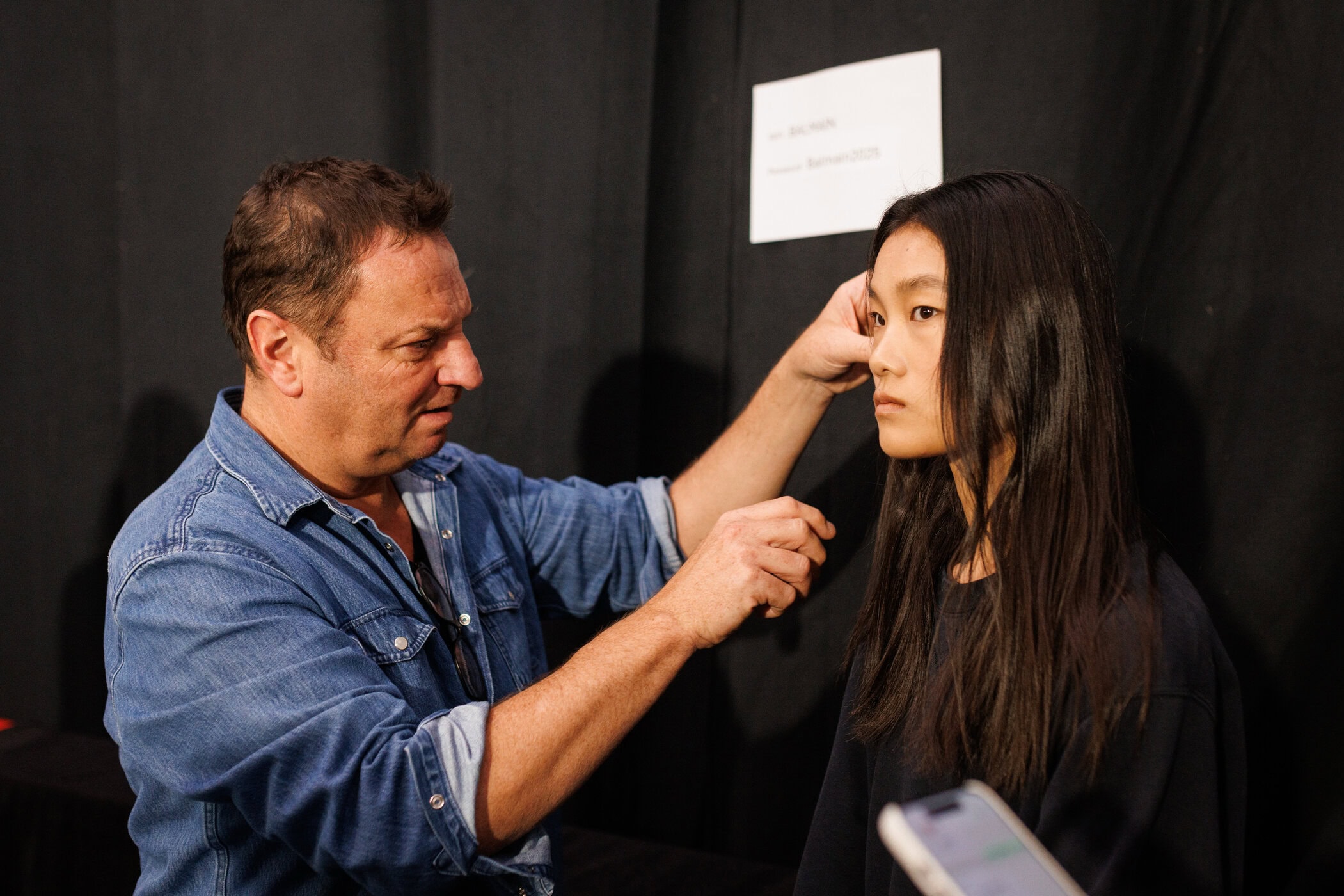 Balmain Fall 2025 Fashion Show Backstage