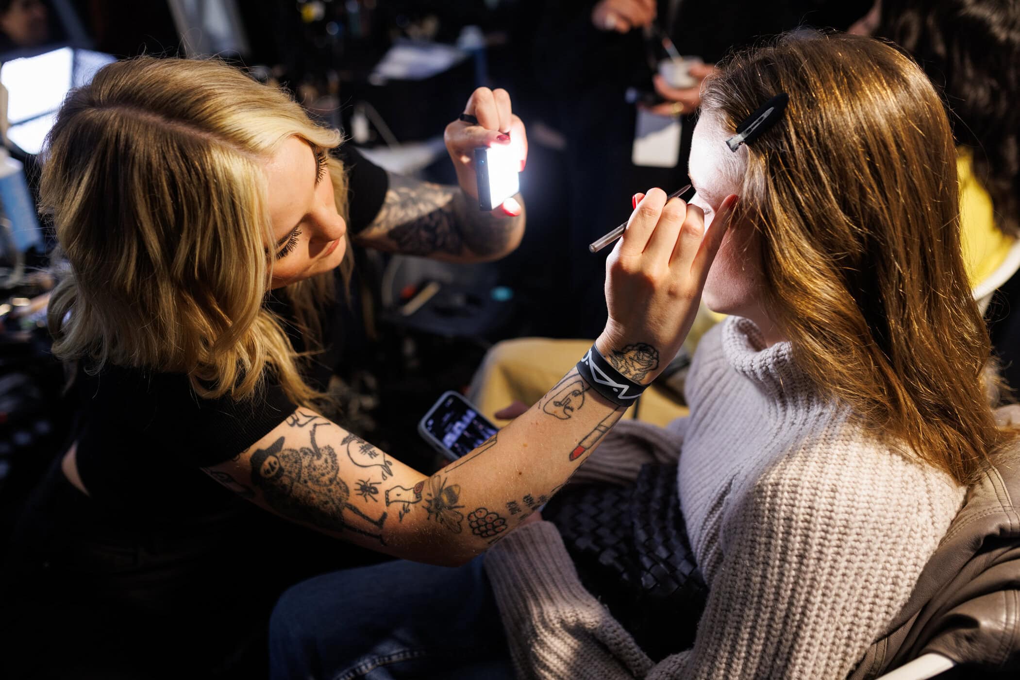 Balmain Fall 2025 Fashion Show Backstage