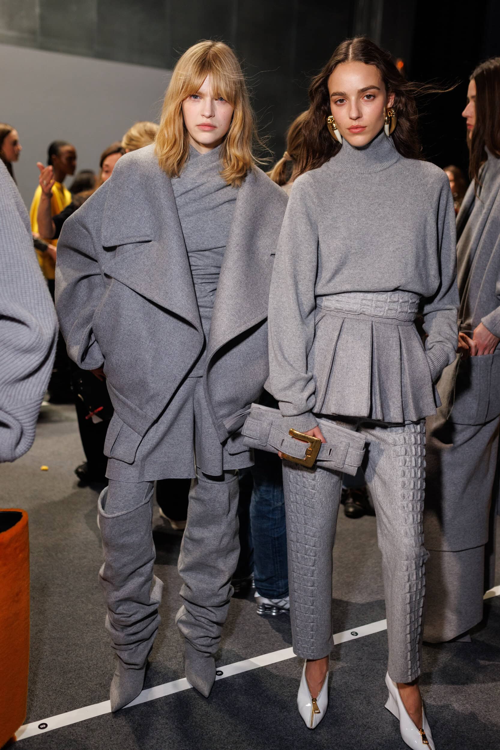 Balmain Fall 2025 Fashion Show Backstage