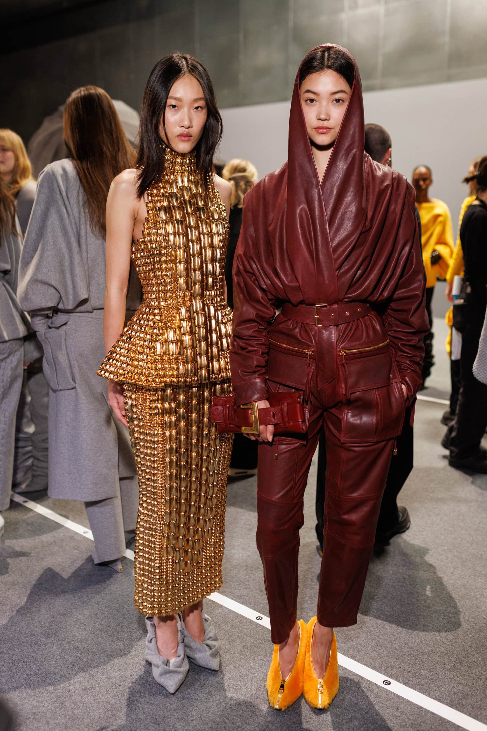 Balmain Fall 2025 Fashion Show Backstage