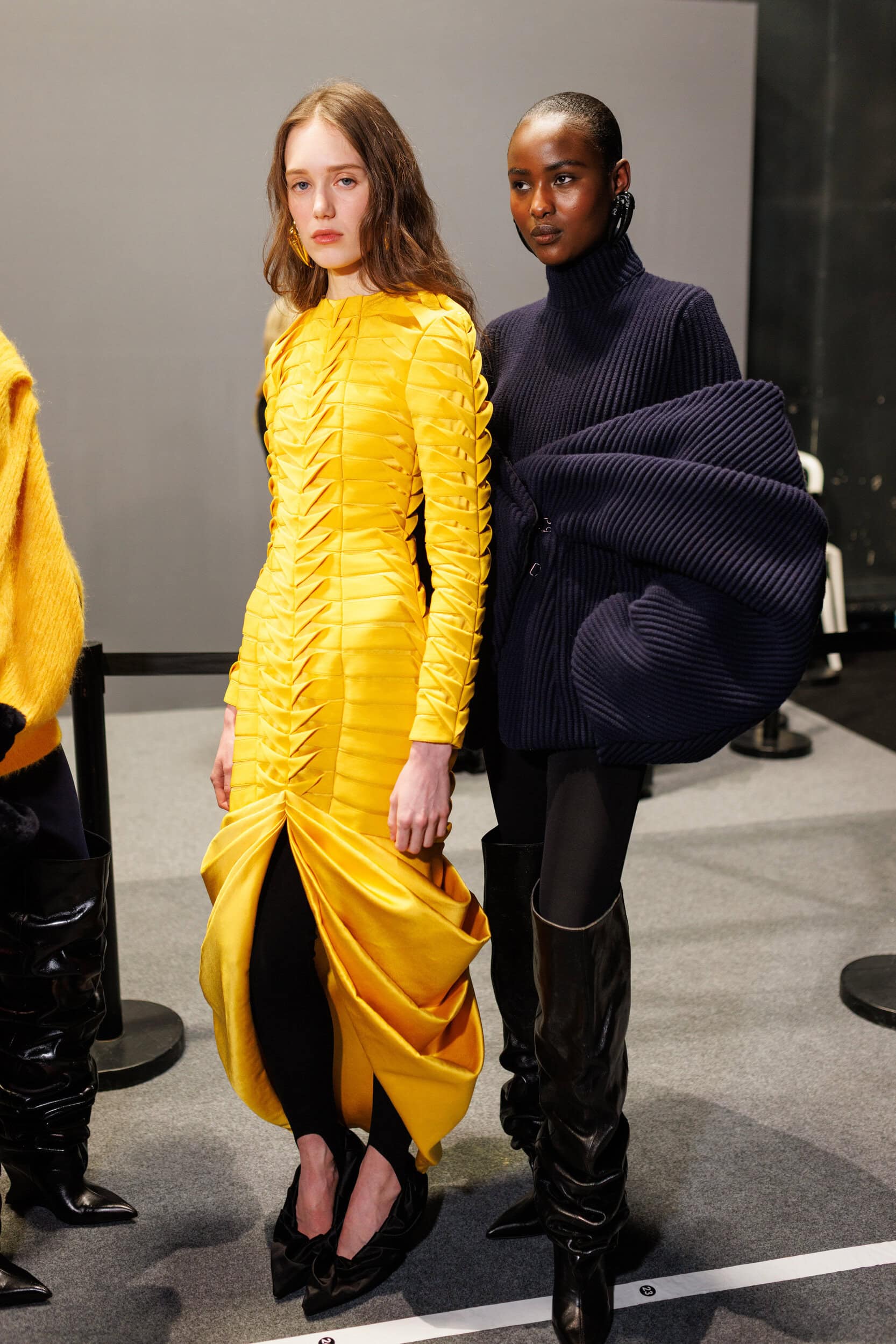 Balmain Fall 2025 Fashion Show Backstage