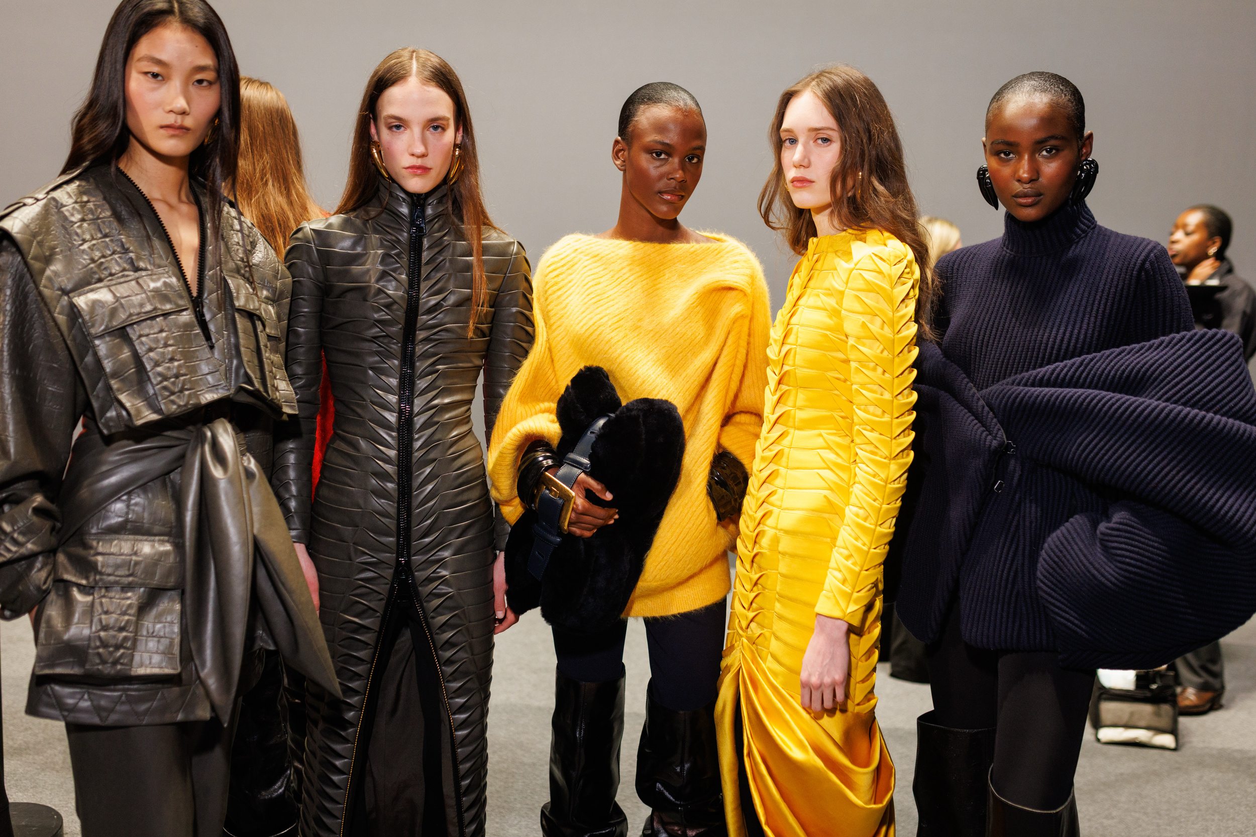 Balmain Fall 2025 Fashion Show Backstage