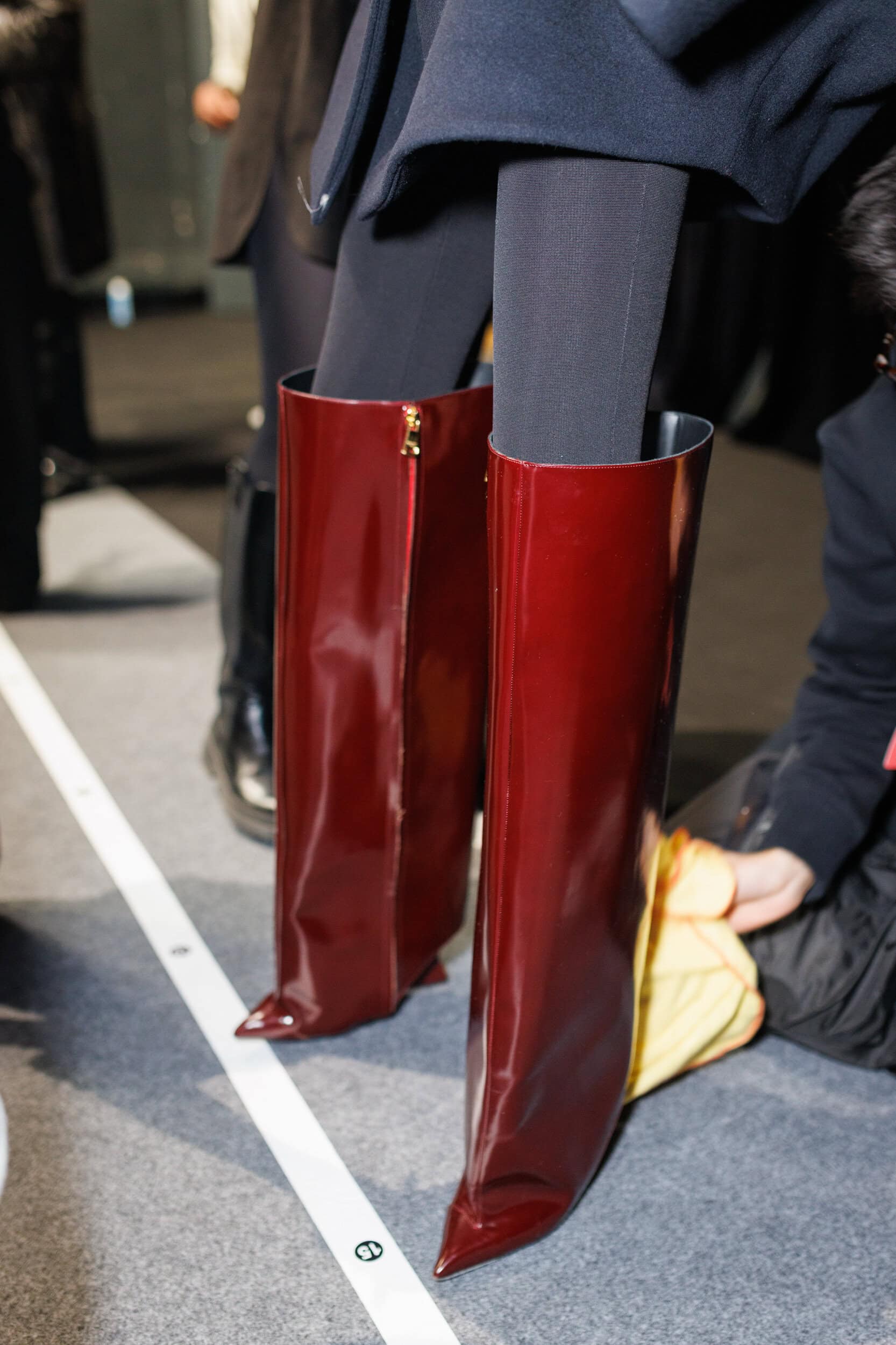 Balmain Fall 2025 Fashion Show Backstage