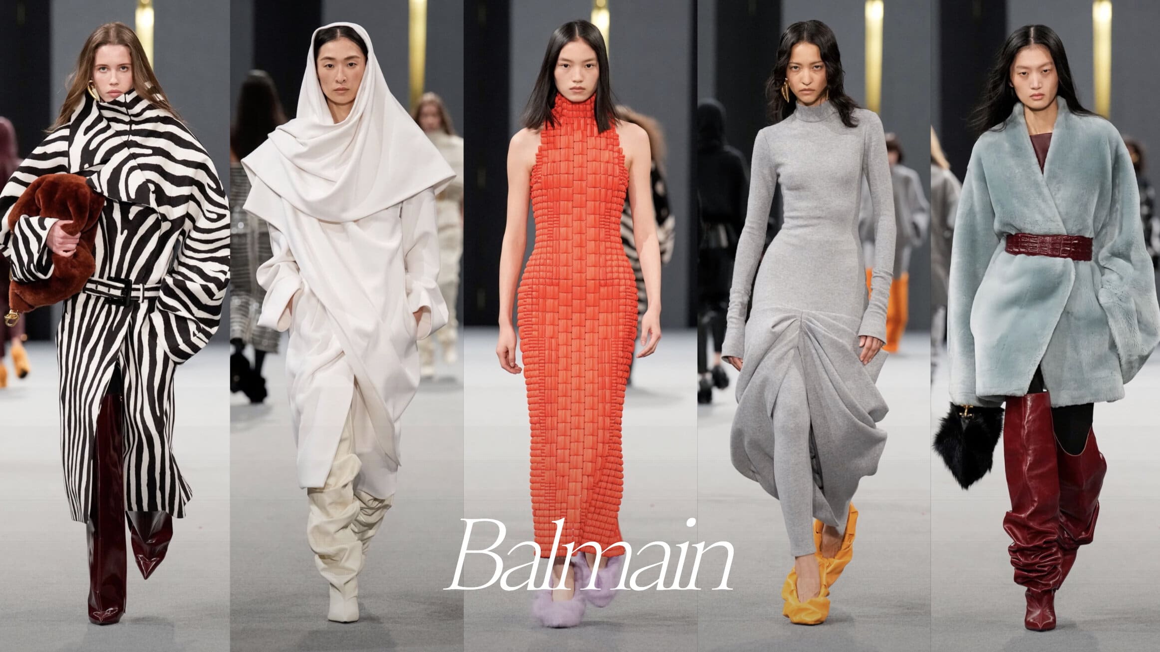 Balmain Fall 2025 grid