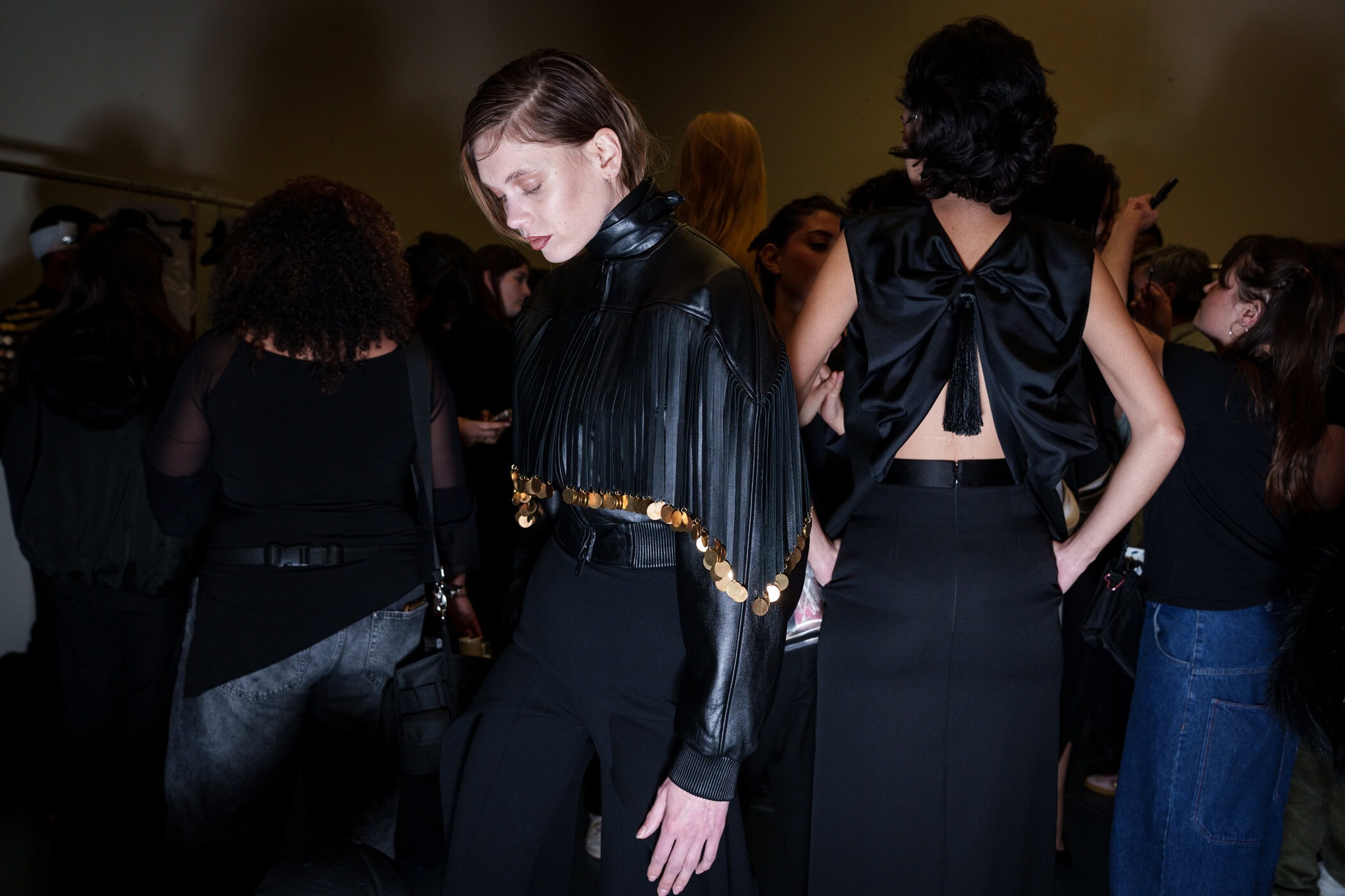 Burc Akyol Fall 2025 Fashion Show Backstage