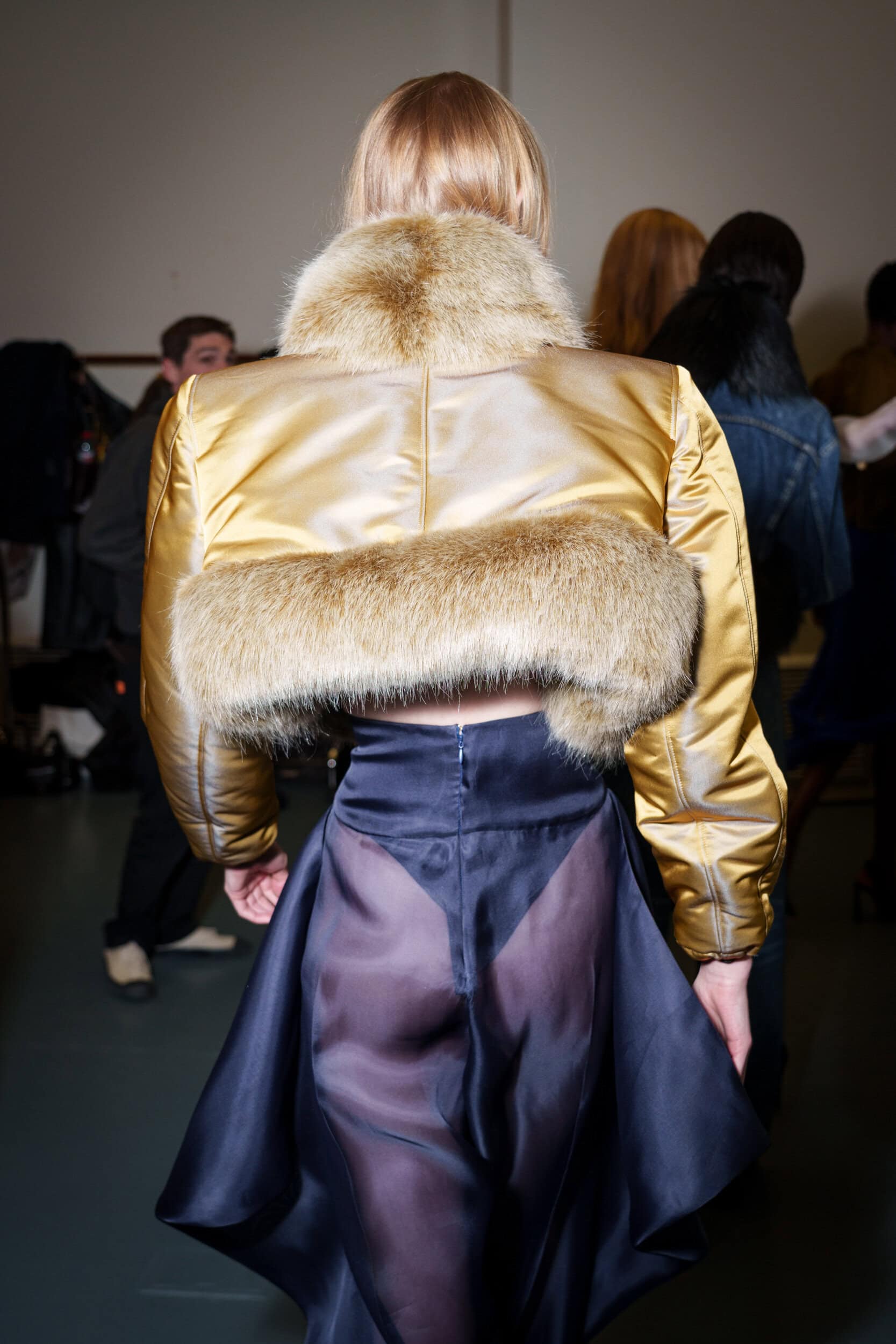 Burc Akyol Fall 2025 Fashion Show Backstage