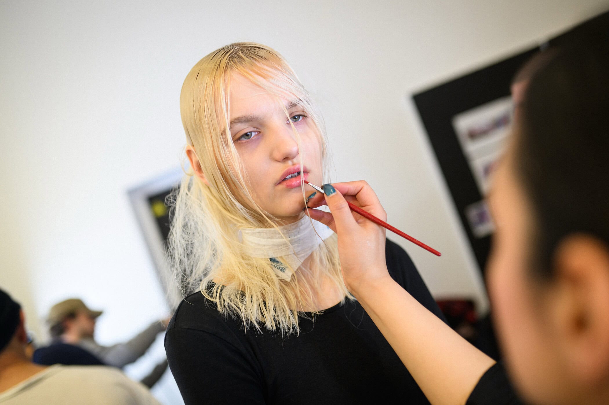 Caroline Hu Fall 2025 Fashion Show Backstage