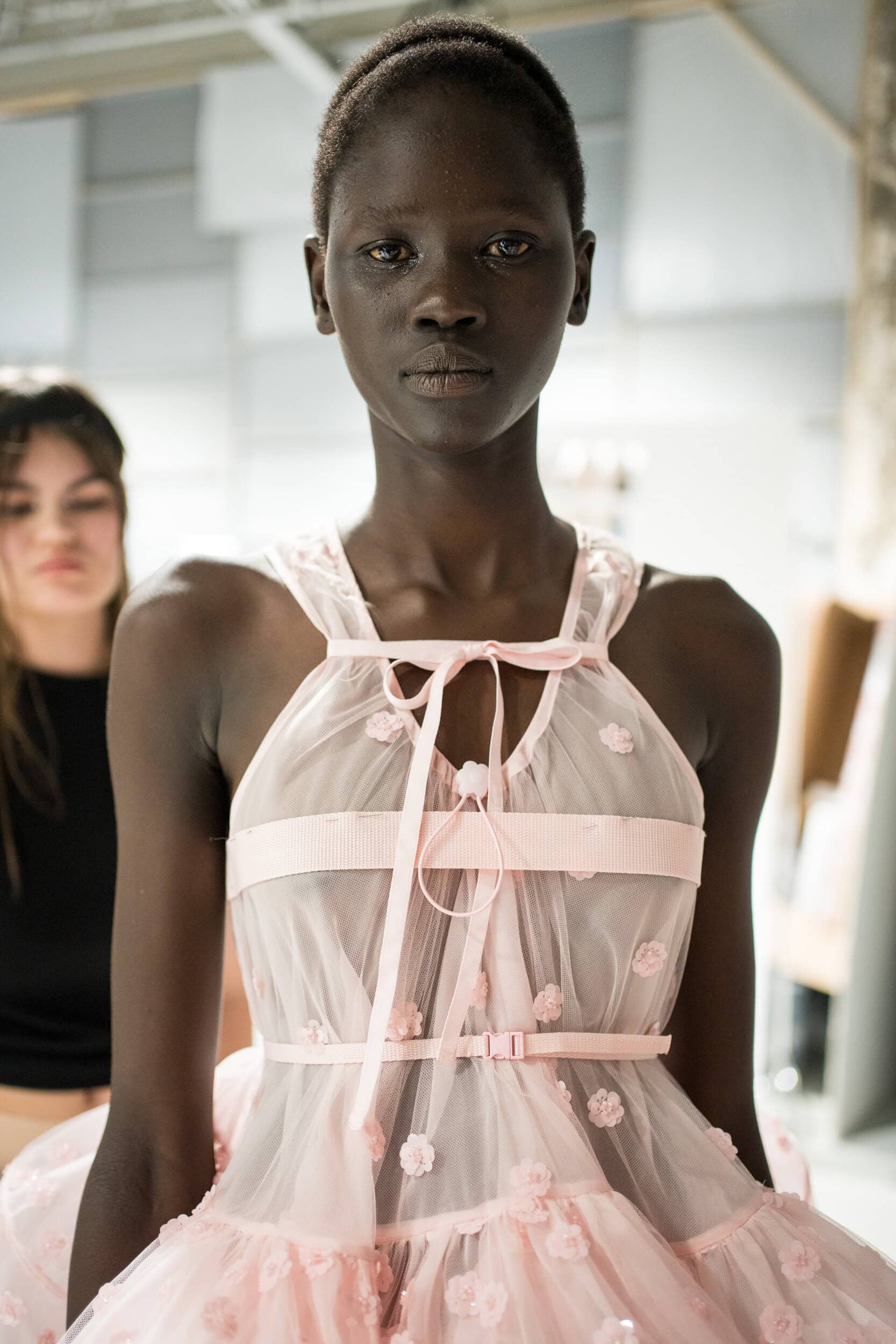 Cecilie Bahnsen Fall 2025 Fashion Show Backstage