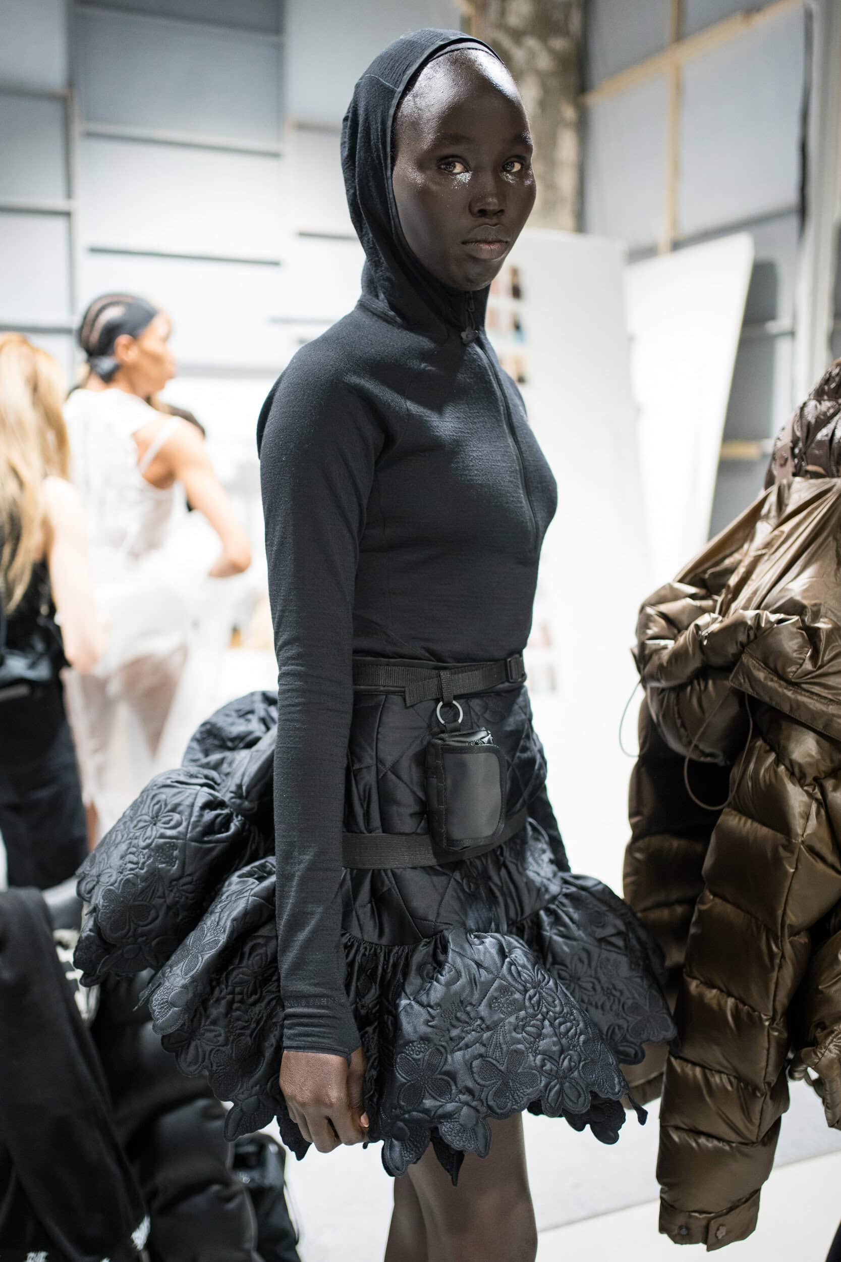 Cecilie Bahnsen Fall 2025 Fashion Show Backstage