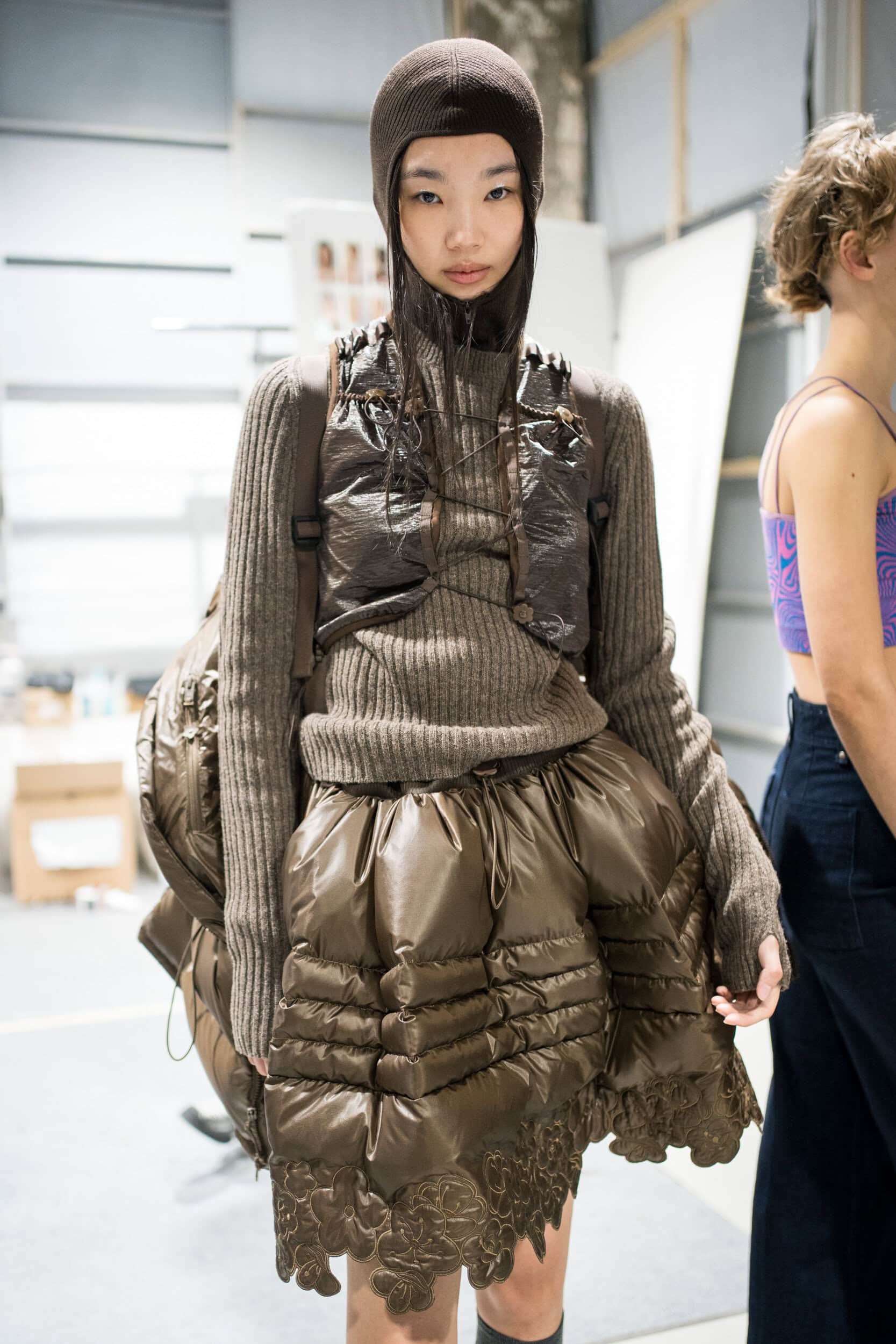 Cecilie Bahnsen Fall 2025 Fashion Show Backstage