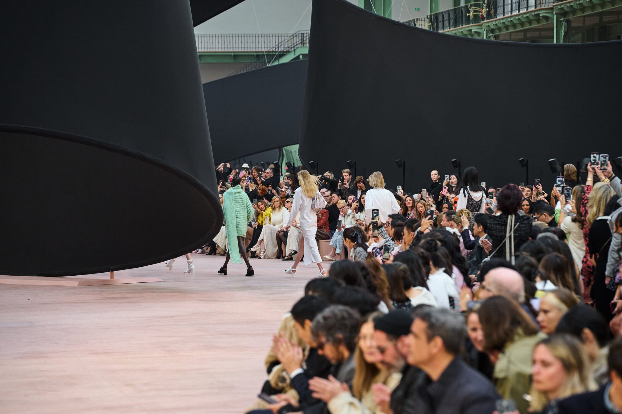 Chanel Fall 2025 Fashion Show Atmosphere