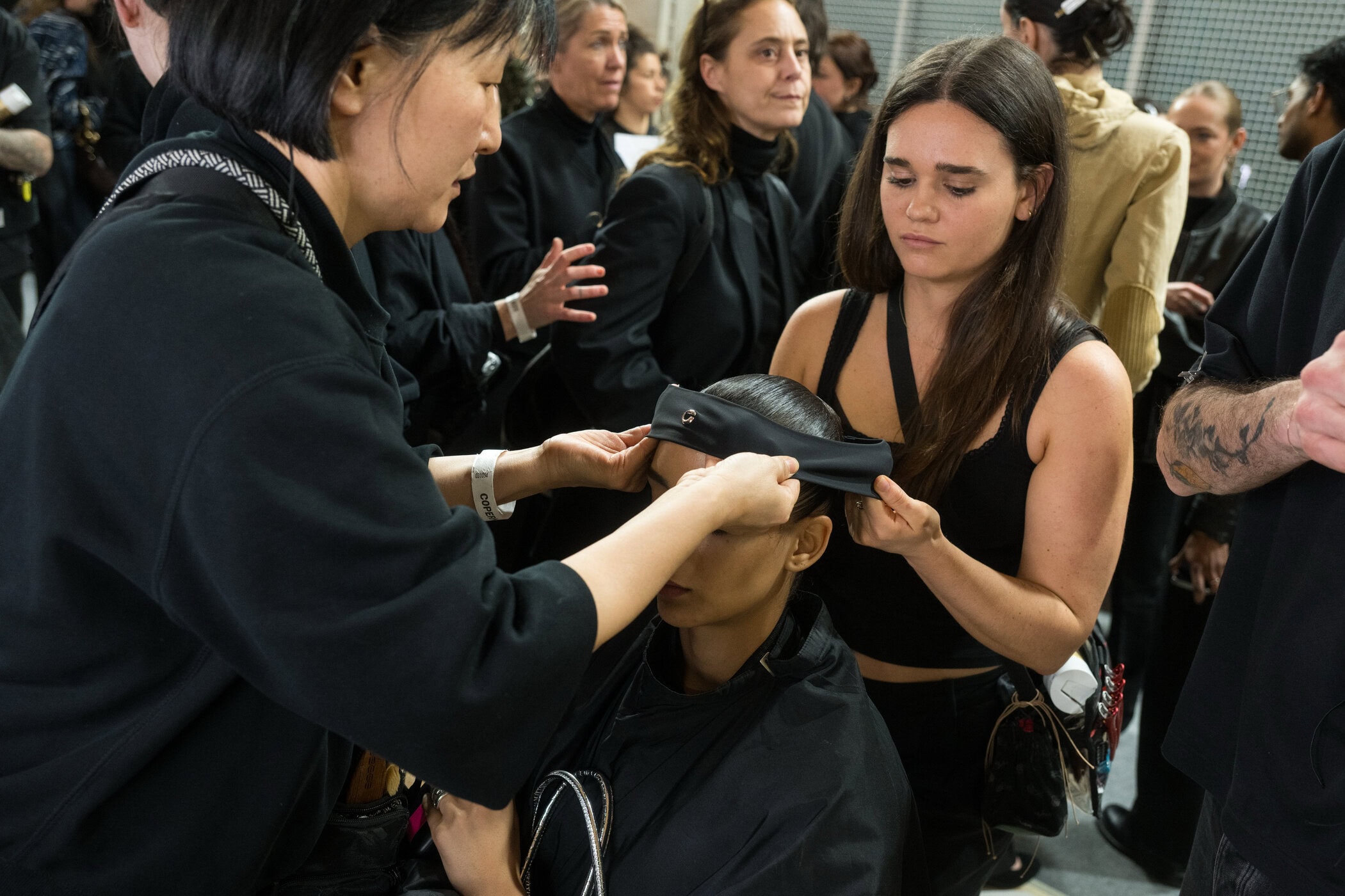 Coperni Fall 2025 Fashion Show Backstage