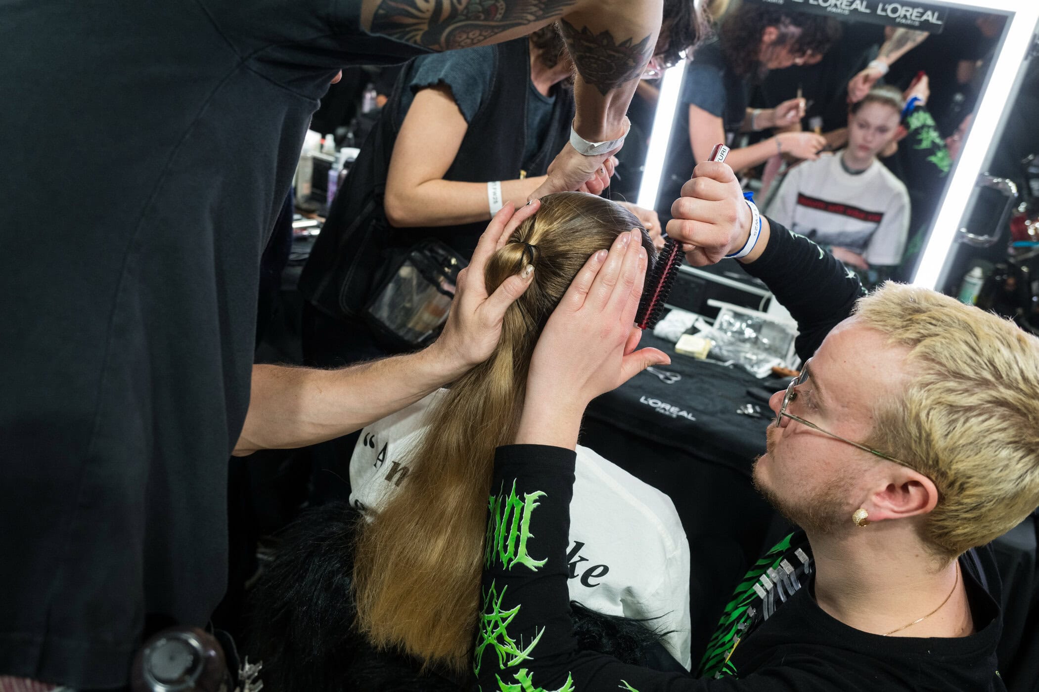 Coperni Fall 2025 Fashion Show Backstage